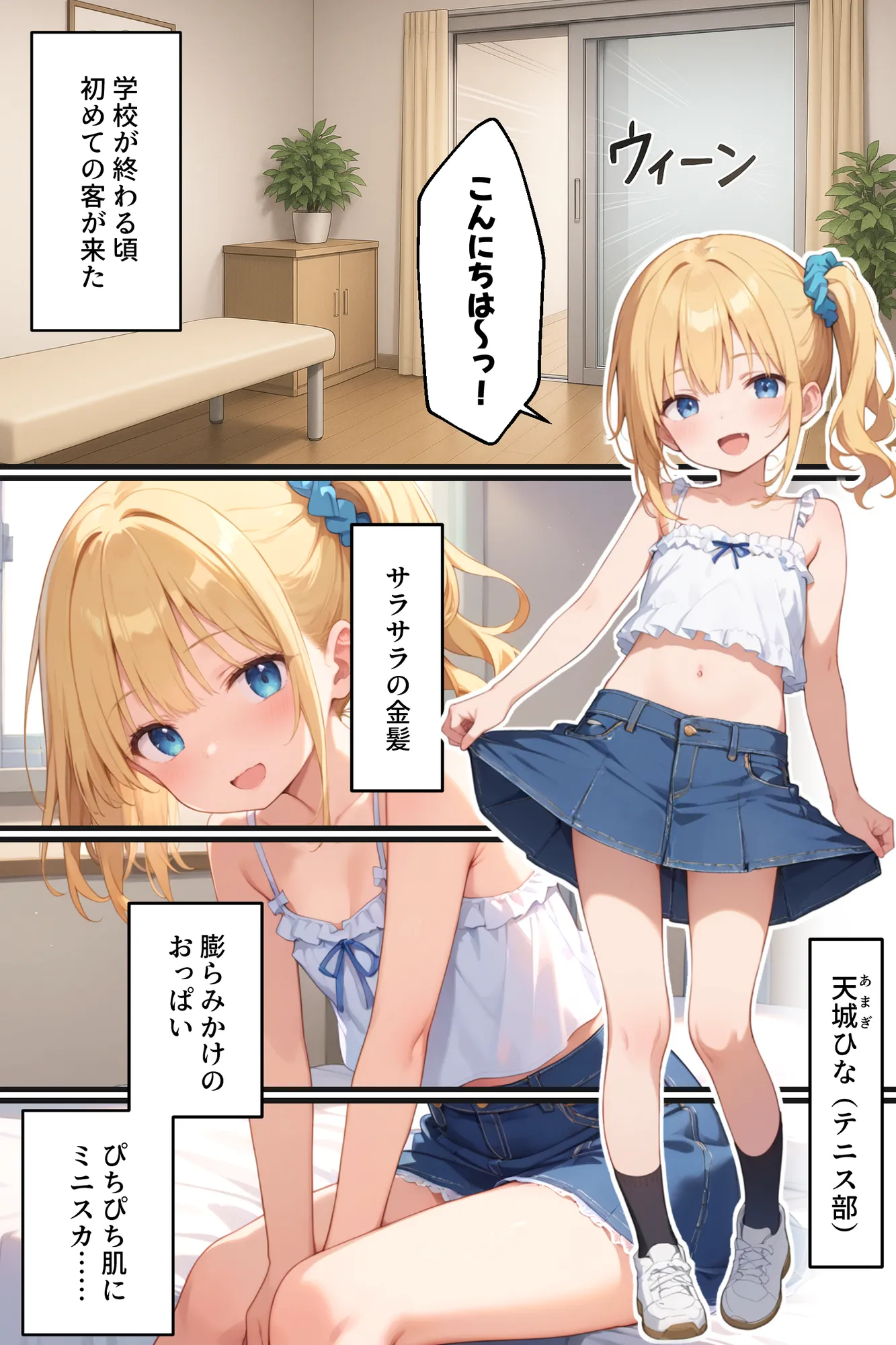 整体院を改造したらエロい美少女しか来なくなったので好き放題ヤります。 - 11ページ