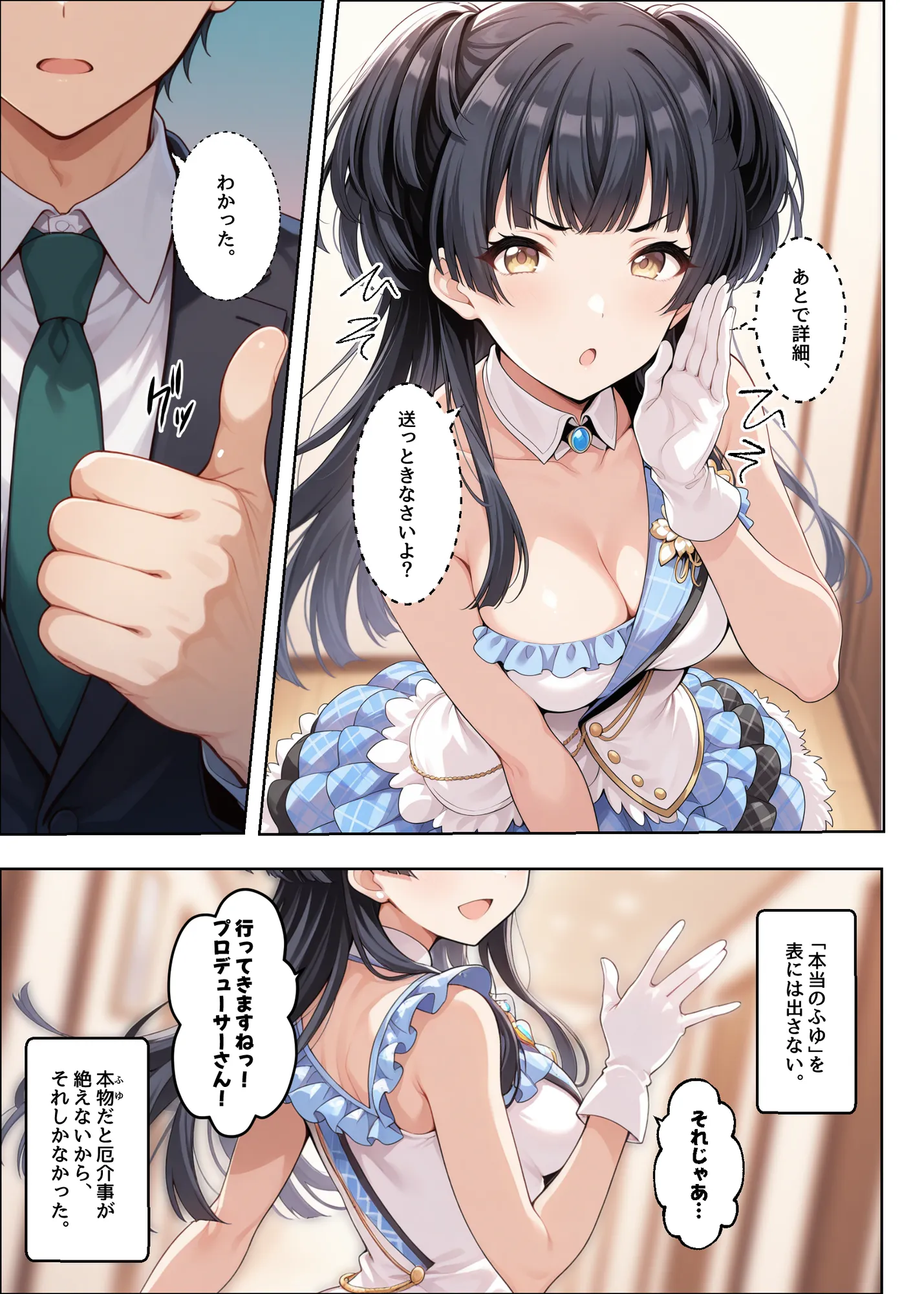 ふゆがあんたとイチャラブえっちで中出しおねだりするわけない!! - 7ページ