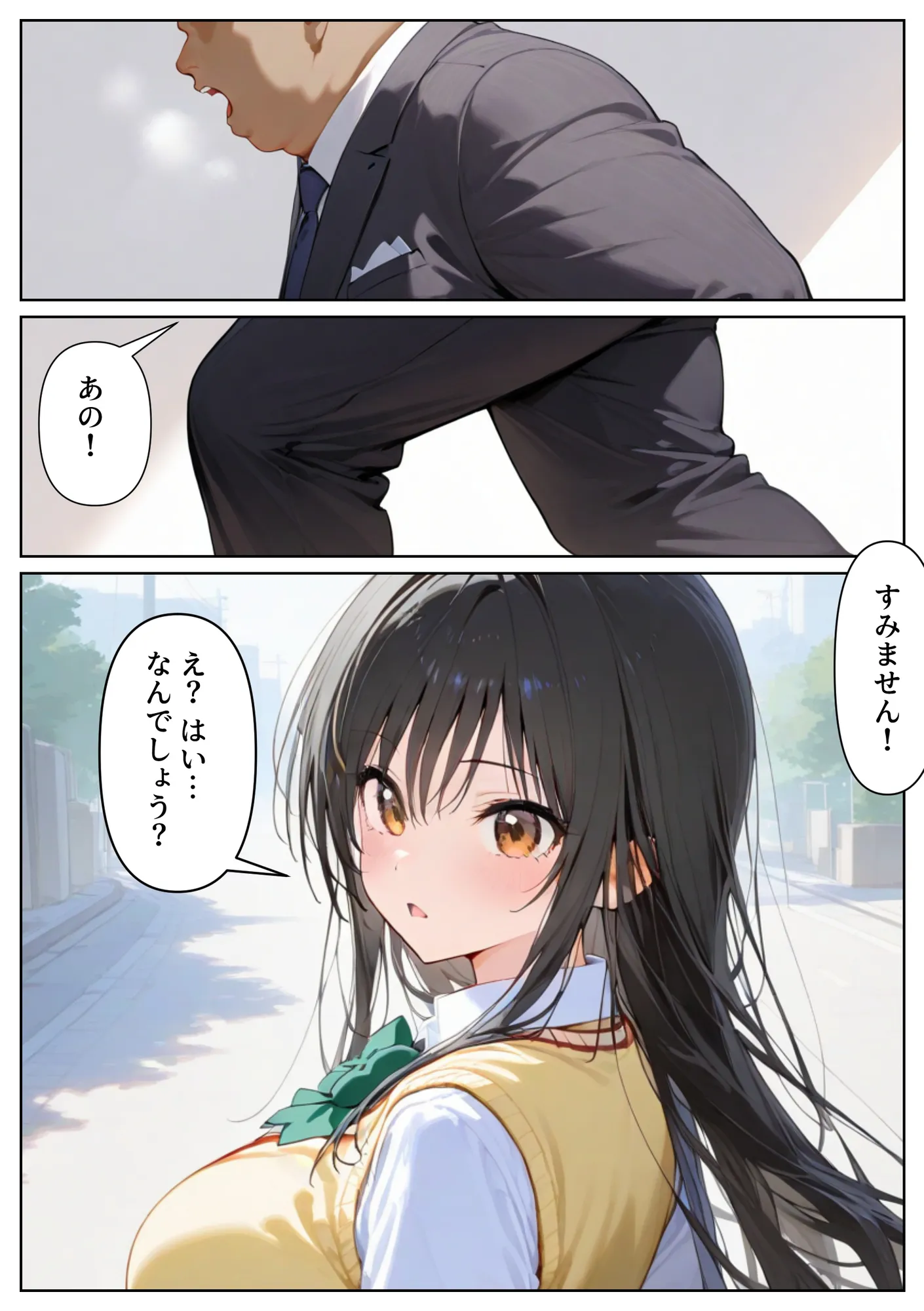 泣かせ屋代行 古〇川唯編 〜強気なツンデレ少女をキモデブおじさんが泣くまで徹底的に弄ぶ!!〜 - 5ページ