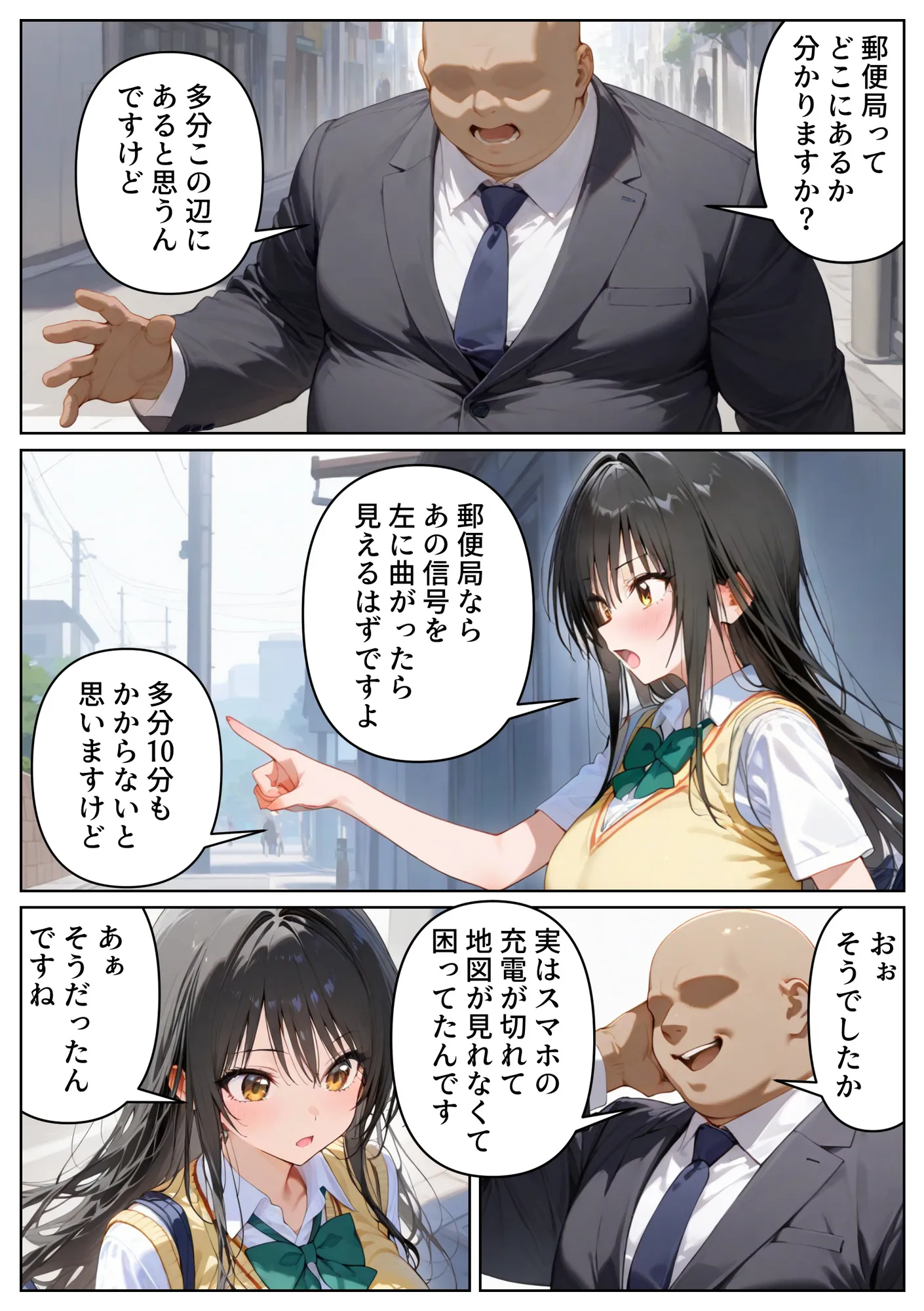 泣かせ屋代行 古〇川唯編 〜強気なツンデレ少女をキモデブおじさんが泣くまで徹底的に弄ぶ!!〜 - 6ページ