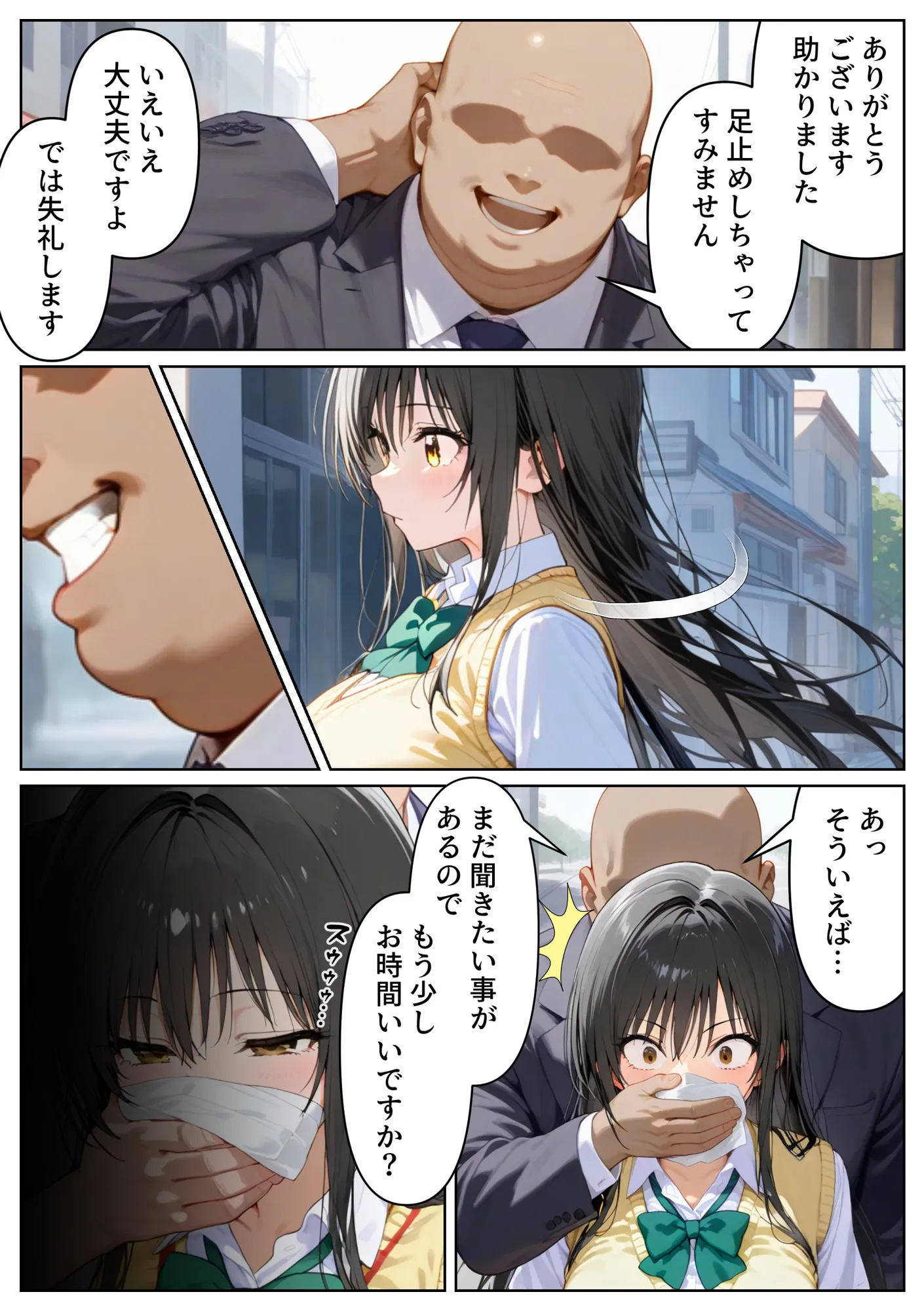 泣かせ屋代行 古〇川唯編 〜強気なツンデレ少女をキモデブおじさんが泣くまで徹底的に弄ぶ!!〜 - 7ページ