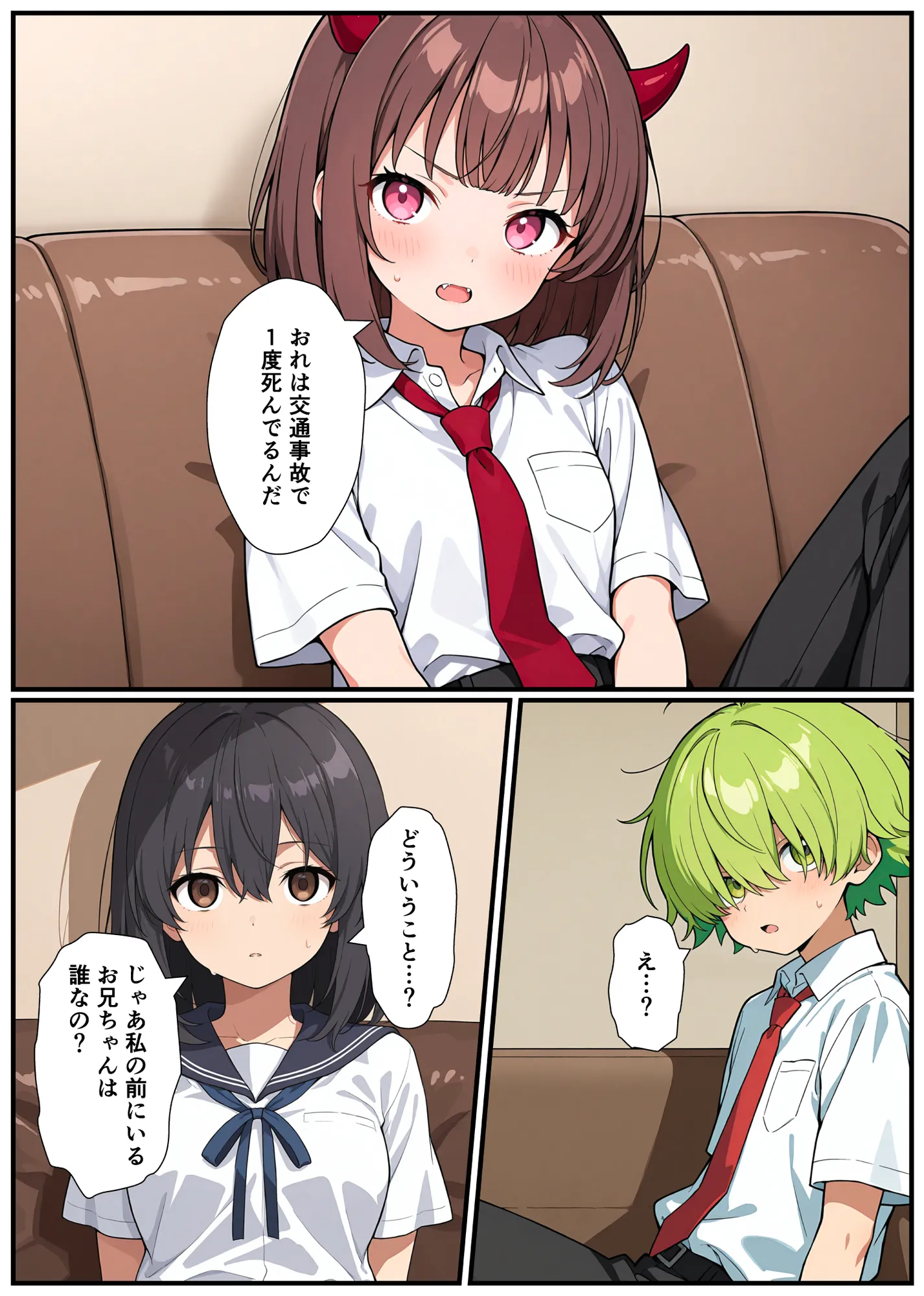 突然淫魔に女体化したおれがブラコン妹にメス堕ちさせられる話 - 8ページ