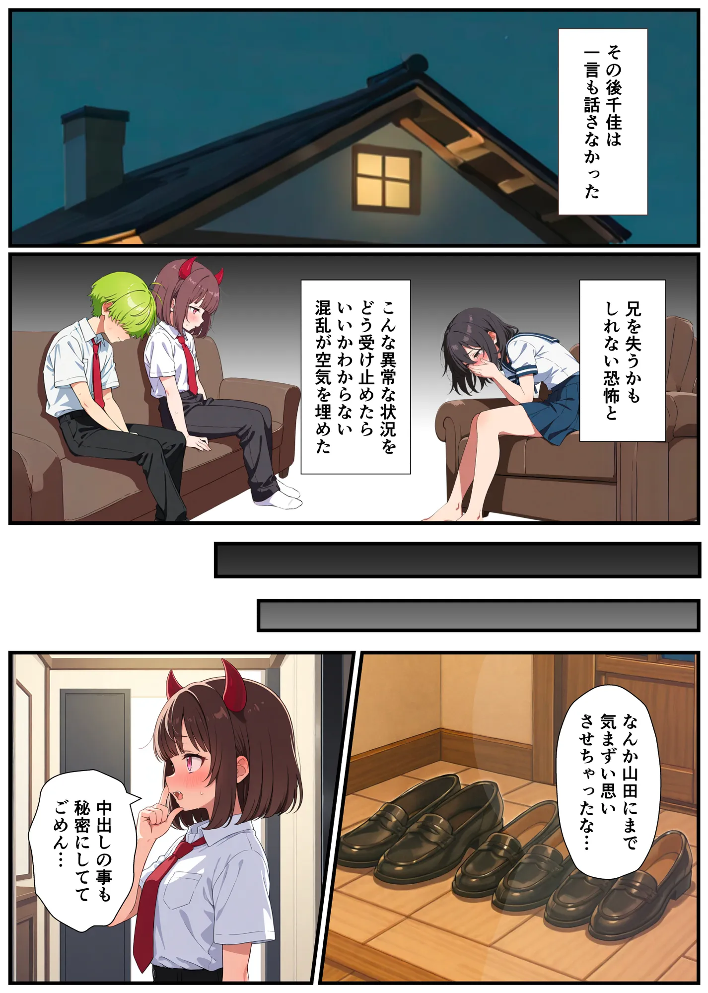 突然淫魔に女体化したおれがブラコン妹にメス堕ちさせられる話 - 11ページ