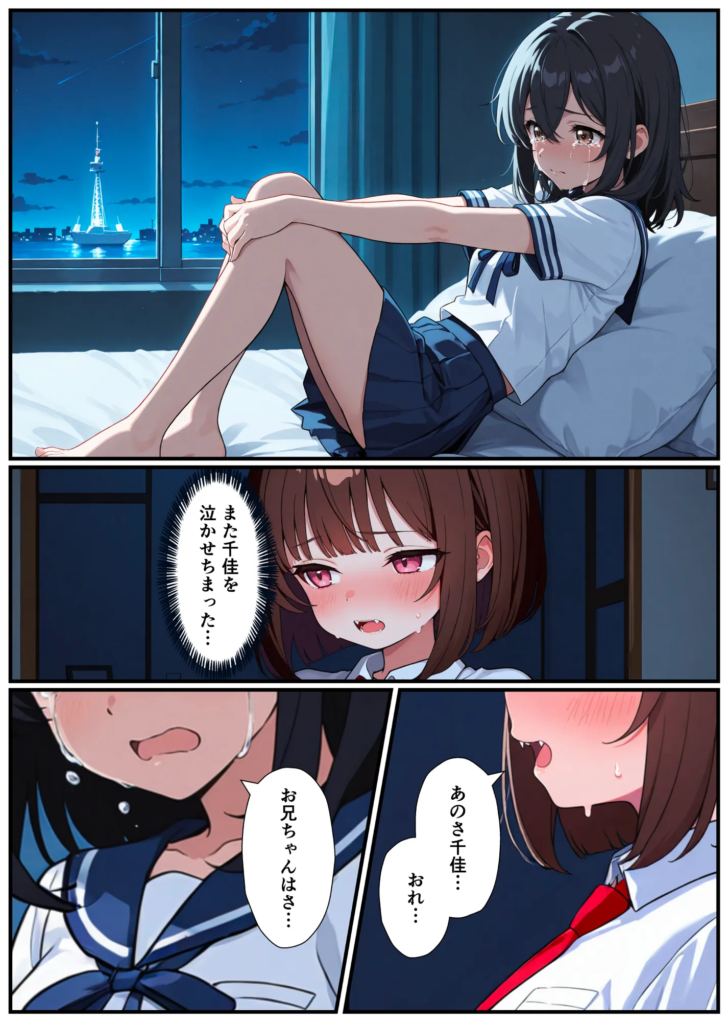 突然淫魔に女体化したおれがブラコン妹にメス堕ちさせられる話 - 14ページ