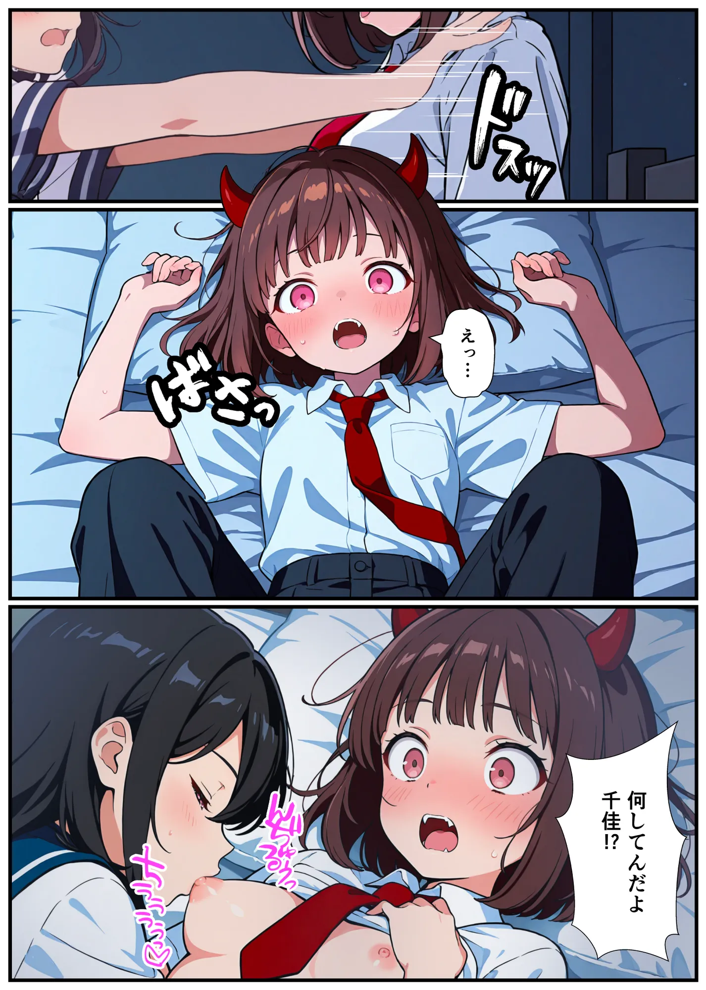 突然淫魔に女体化したおれがブラコン妹にメス堕ちさせられる話 - 18ページ