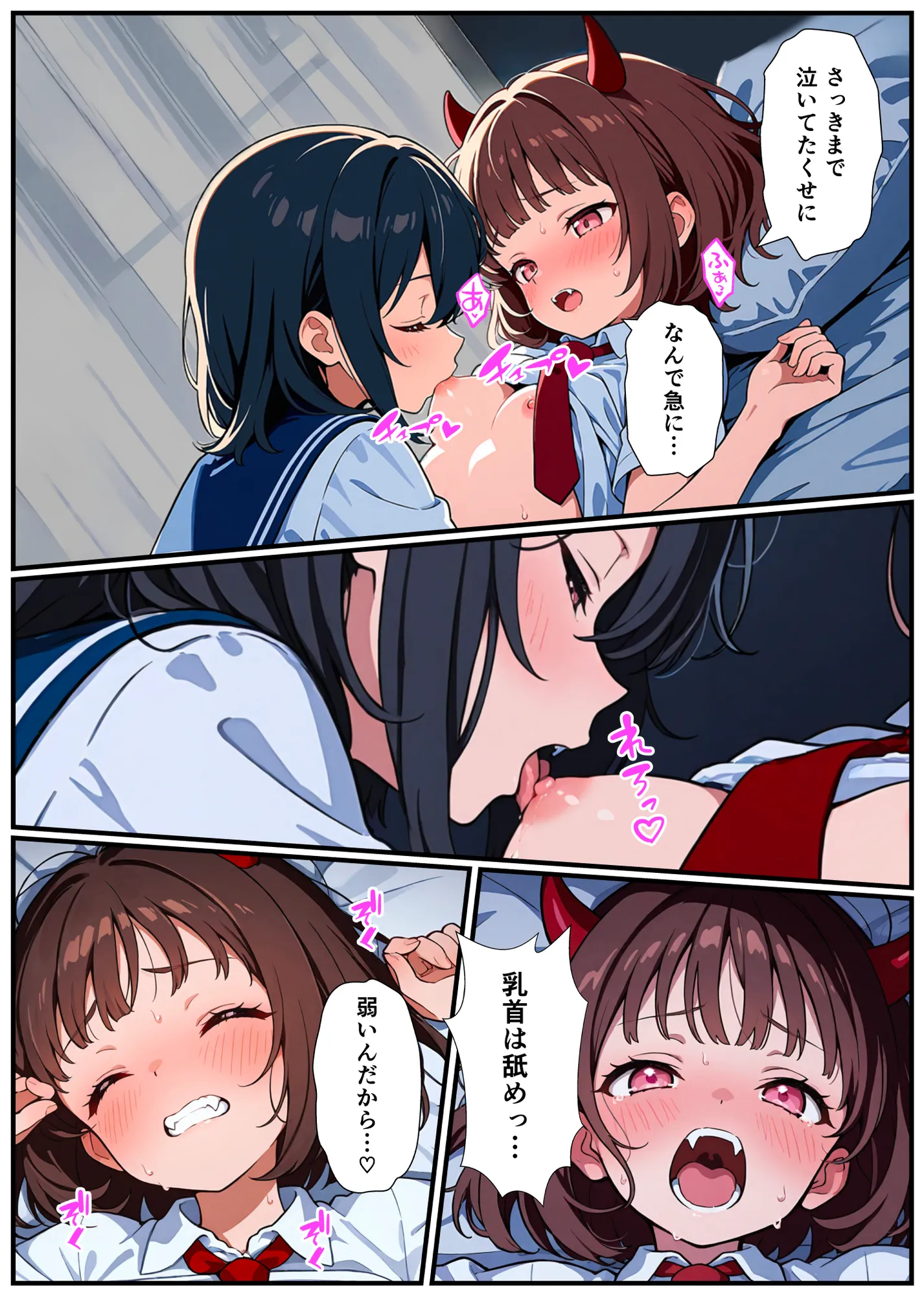 突然淫魔に女体化したおれがブラコン妹にメス堕ちさせられる話 - 19ページ