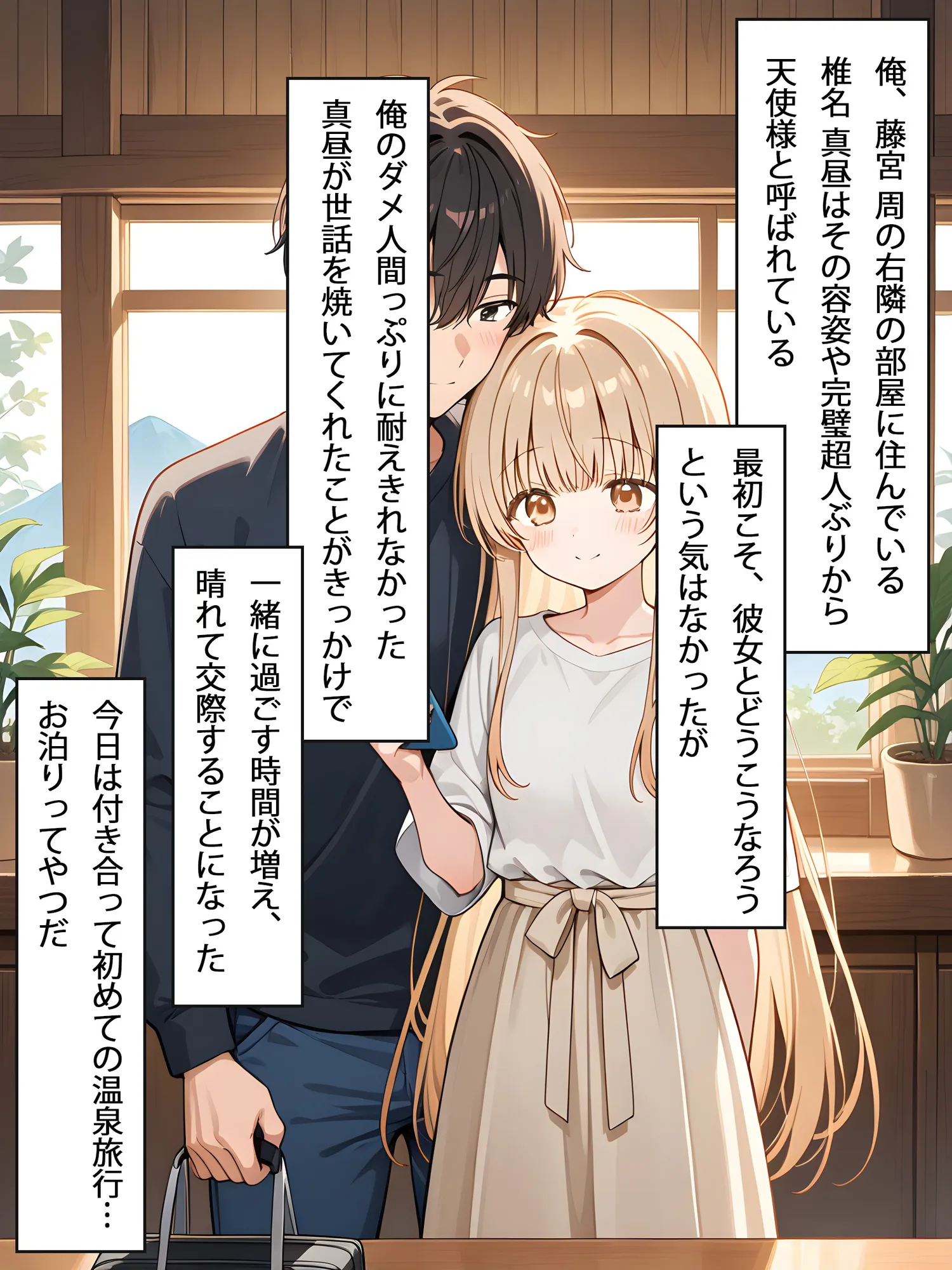 お隣の天使様と行った温泉旅行 〜お隣の宿泊客に寝取られてメス堕ちしてしまった椎名真〇〜 - 2ページ