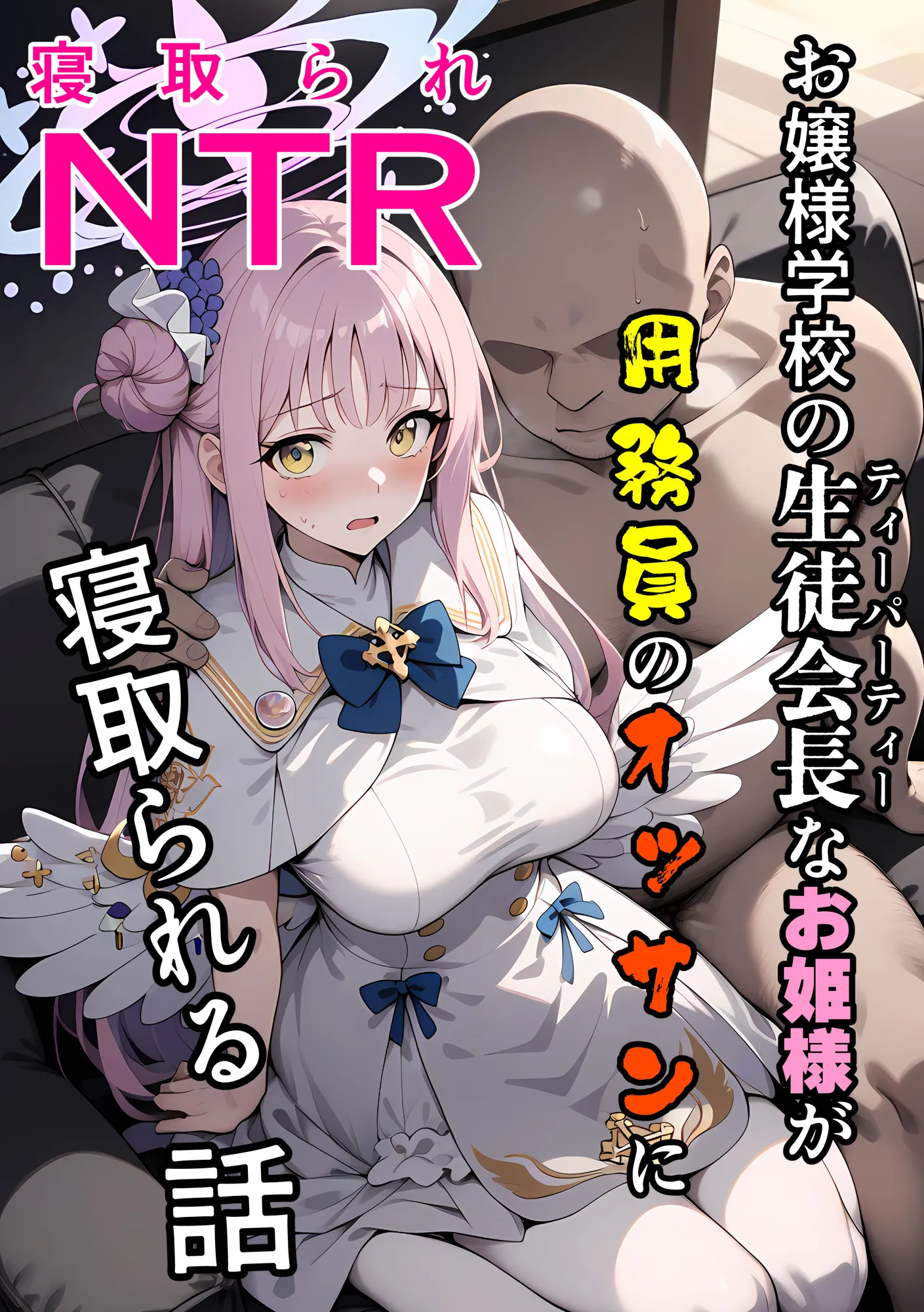 ティーパーティーのお姫様が用務員のおっさんに寝取られる話 〜ミカNTR〜 - 1ページ