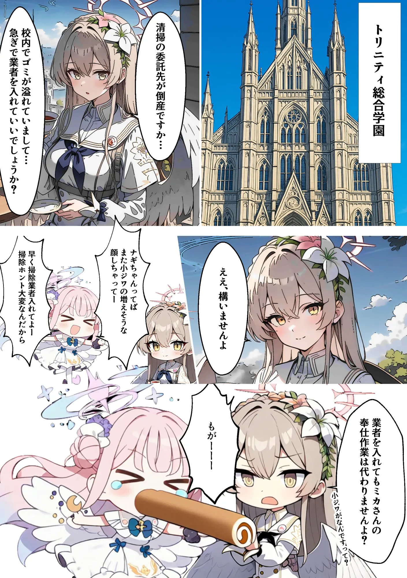 ティーパーティーのお姫様が用務員のおっさんに寝取られる話 〜ミカNTR〜 - 3ページ