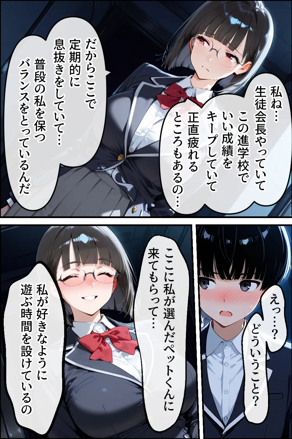 生徒会長は僕を虐めることでストレス解消しています - 14ページ