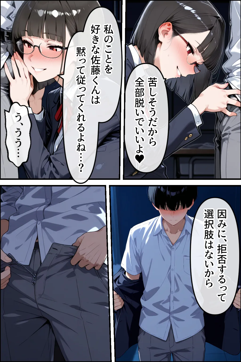 生徒会長は僕を虐めることでストレス解消しています - 20ページ