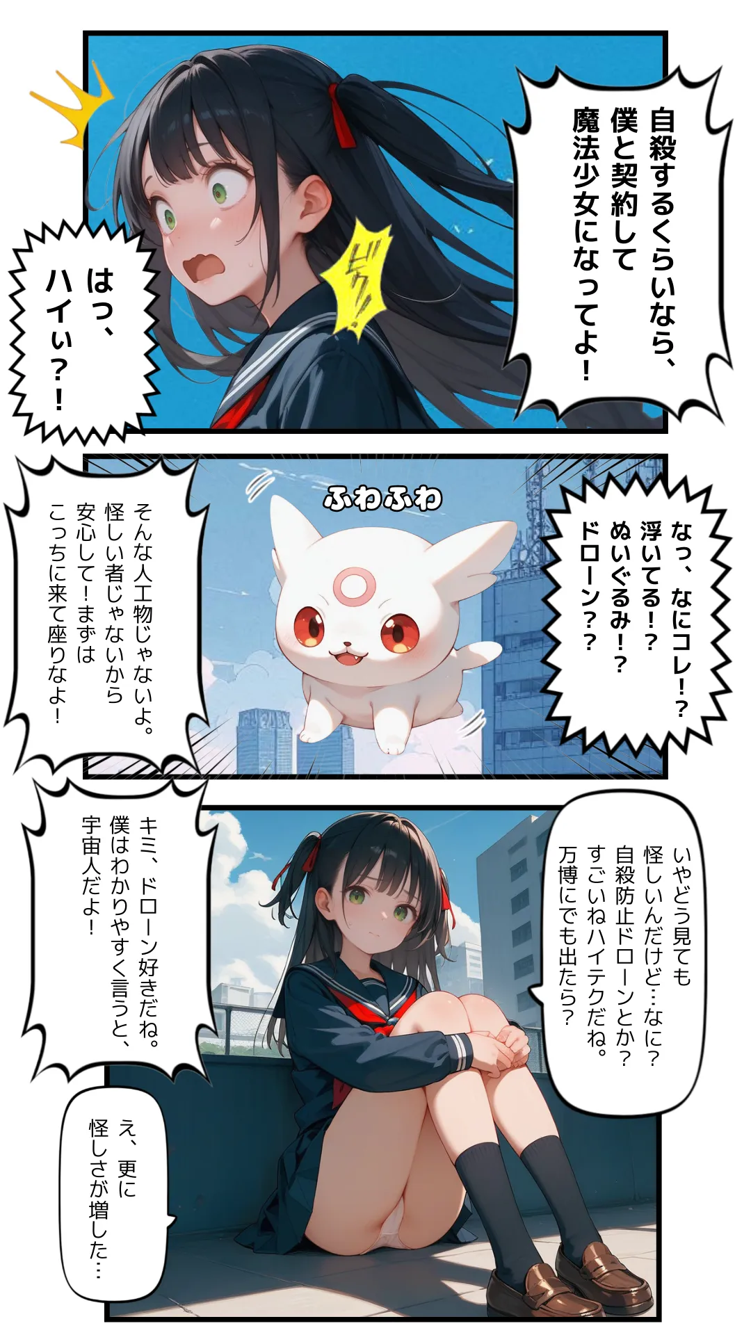 魔法少女残酷物語〜契約書はよく読みましょう〜 - 2ページ