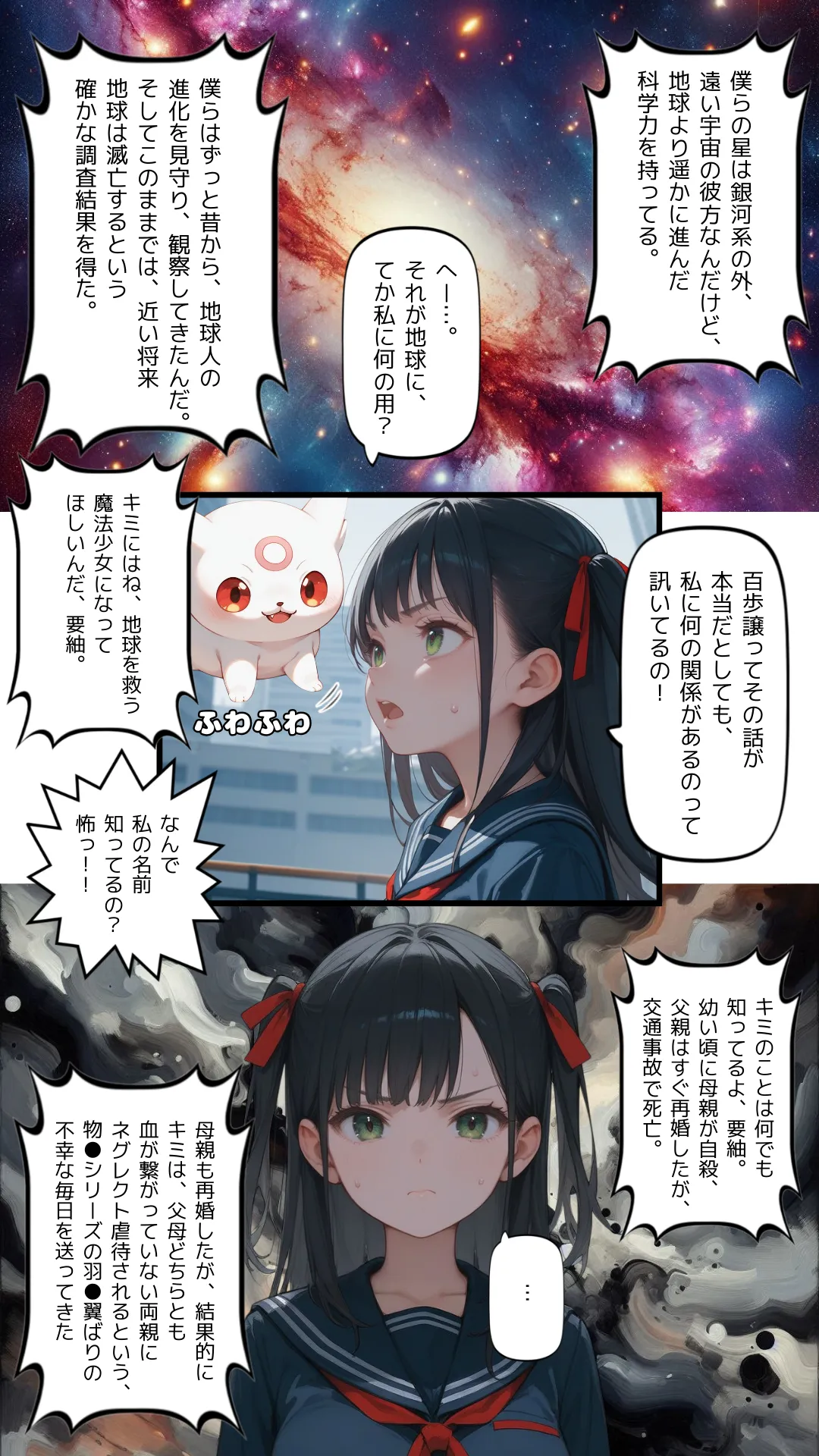 魔法少女残酷物語〜契約書はよく読みましょう〜 - 3ページ