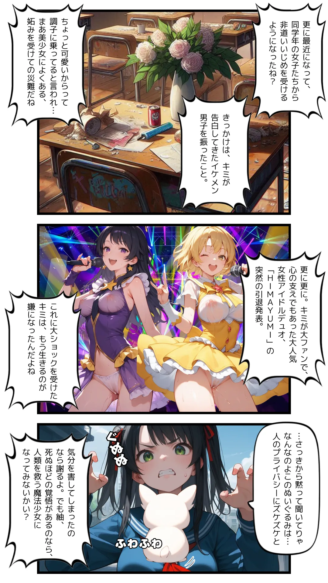 魔法少女残酷物語〜契約書はよく読みましょう〜 - 4ページ