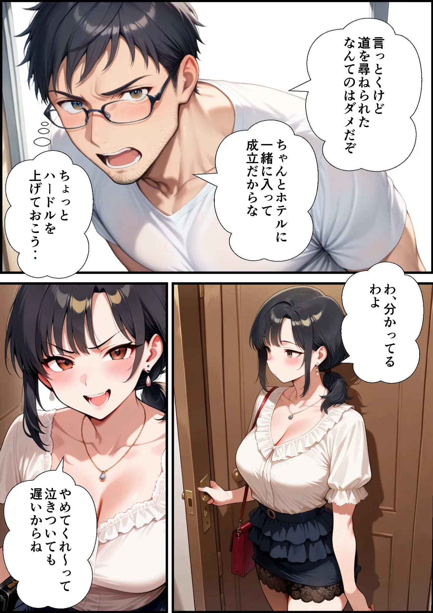 妻が毒オジにナンパされて媚薬を盛られた件 - 9ページ