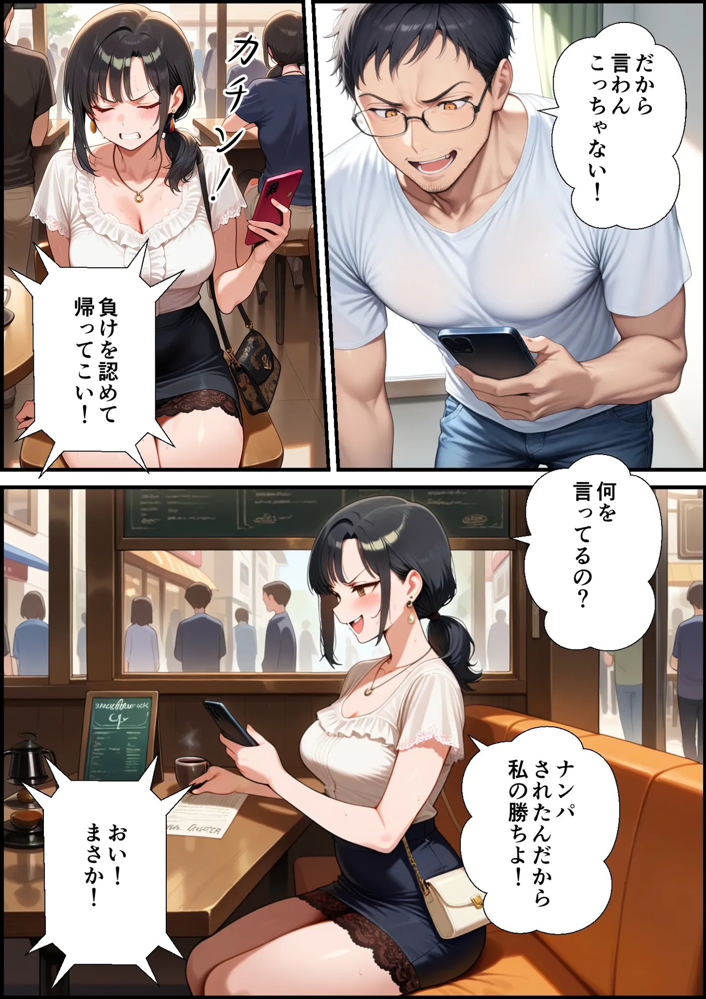 妻が毒オジにナンパされて媚薬を盛られた件 - 18ページ