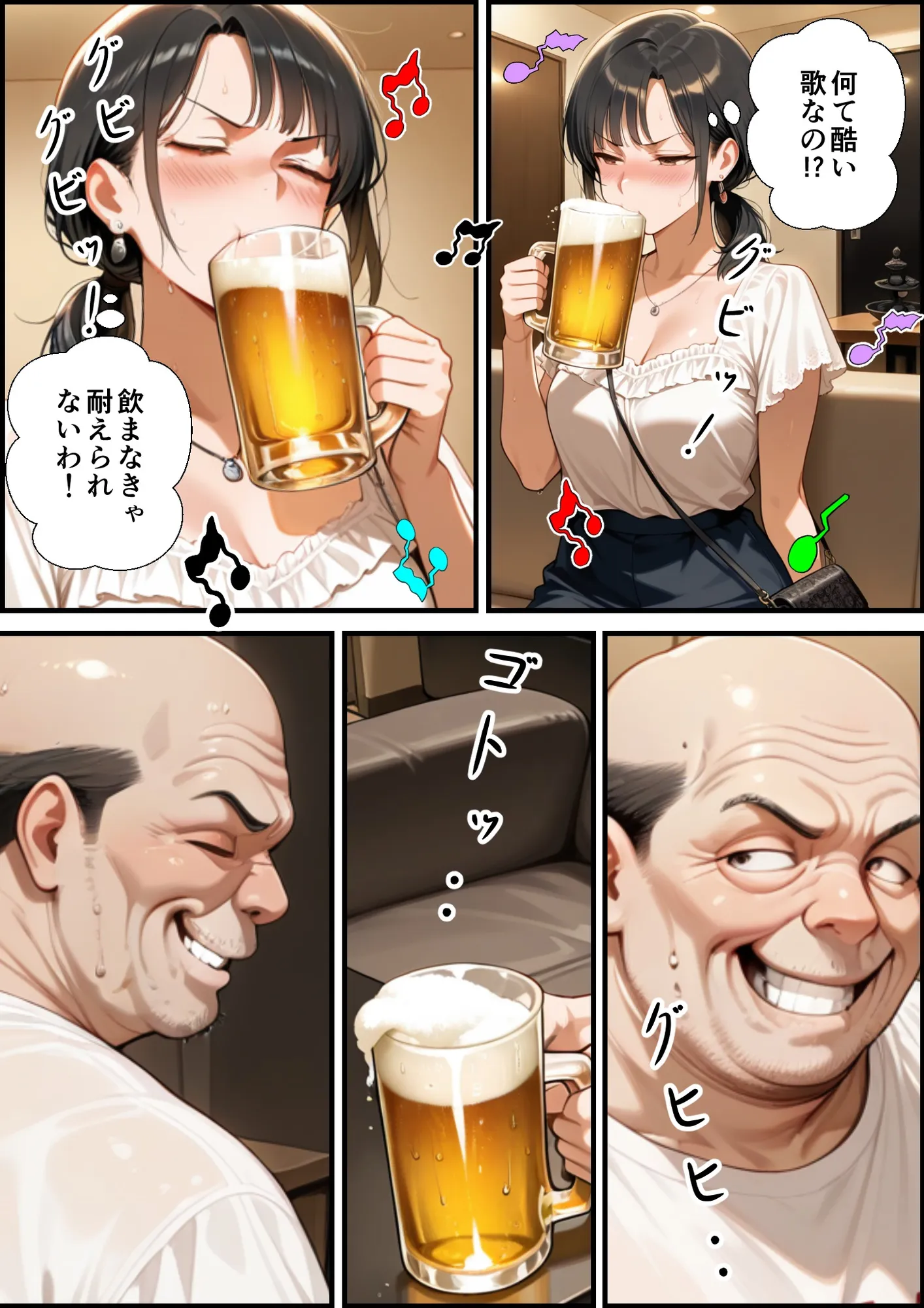 妻が毒オジにナンパされて媚薬を盛られた件 - 22ページ