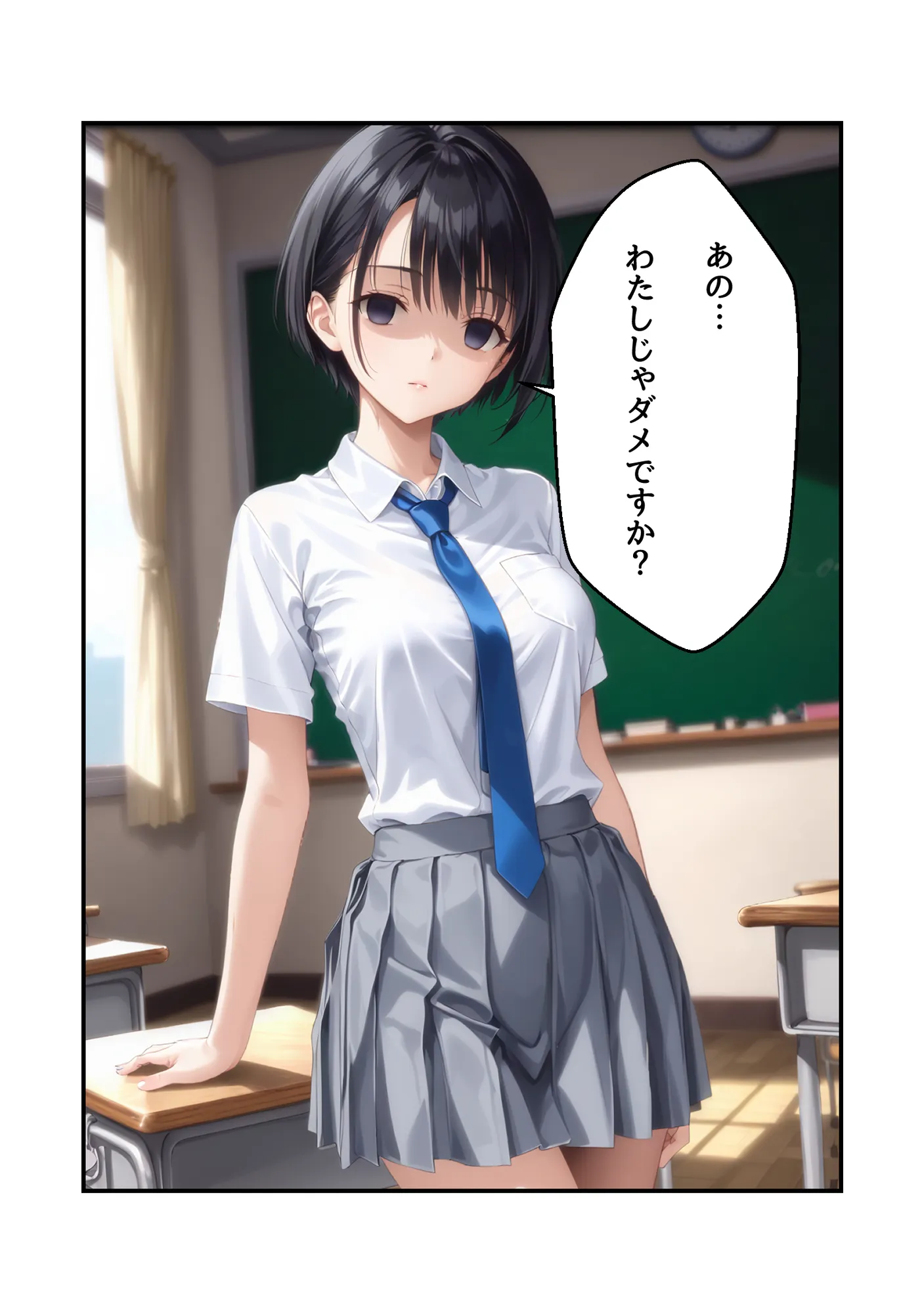 わたしじゃダメですか? - 4ページ