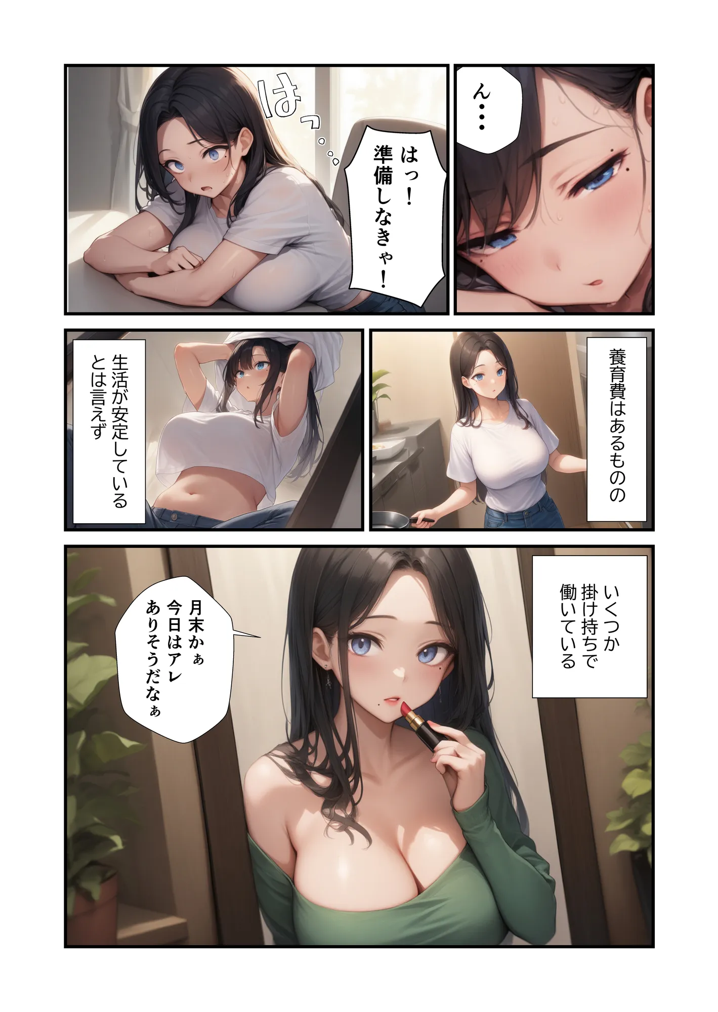 息子の友達に欲情しちゃった母親のイチャラブ中出し本気SEX - 9ページ