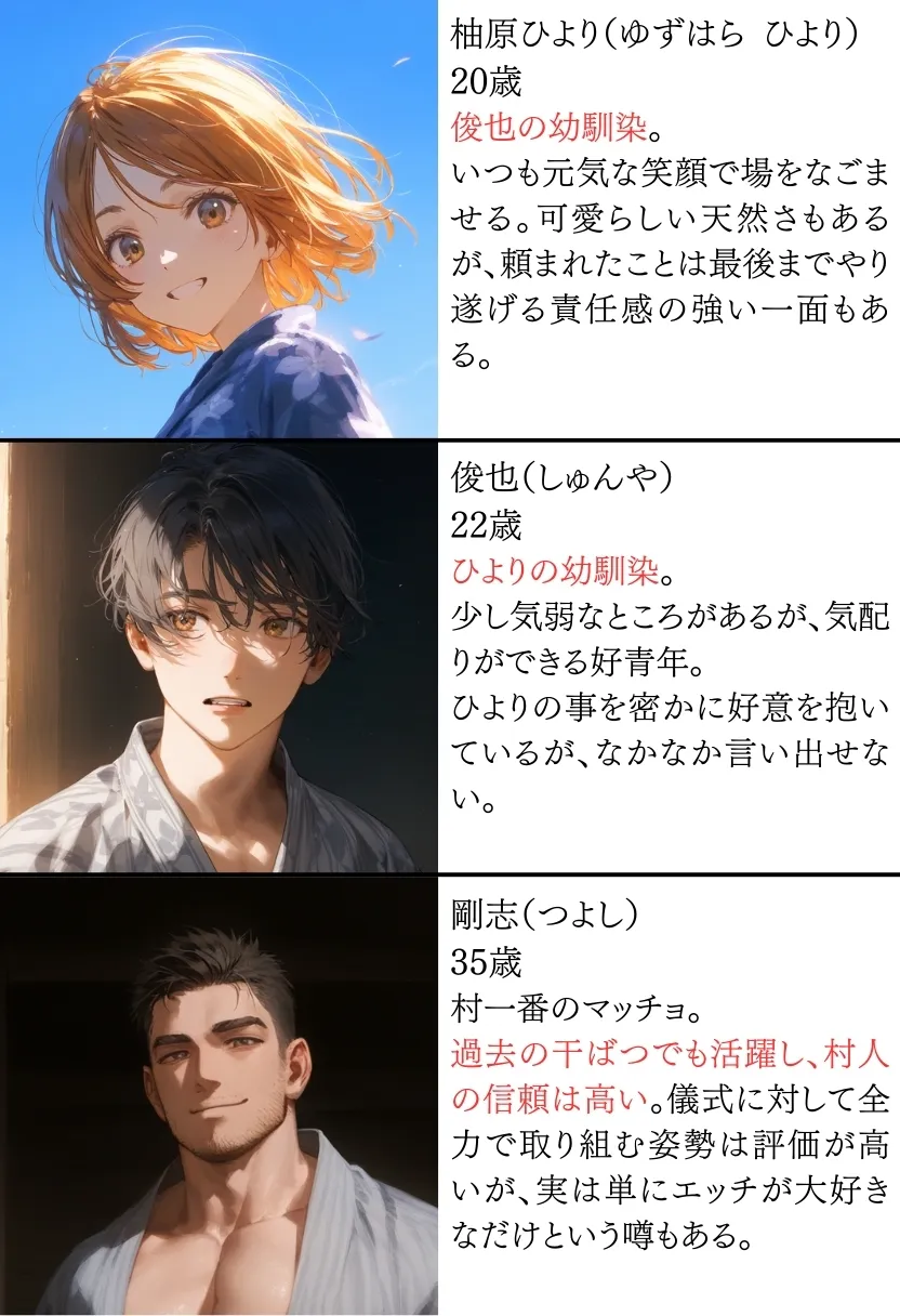 日本の奇習〜雨乞いの儀式編〜 - 1ページ