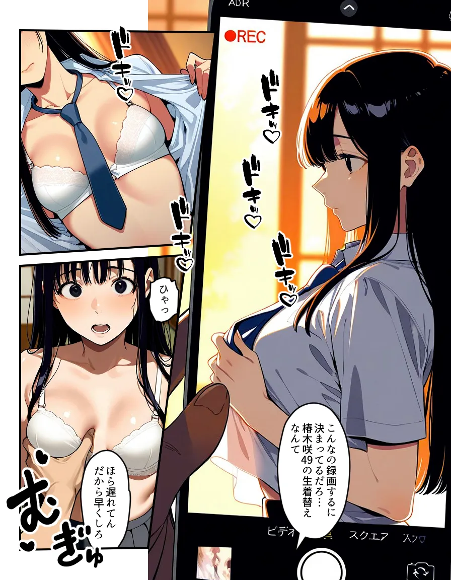 催認時間割2限目  真面目な学級委員長の椿木咲49メンバー倉持未祐は時間割洗脳アプリでセックス学園祭の打ち合わせ中(ハート) - 8ページ