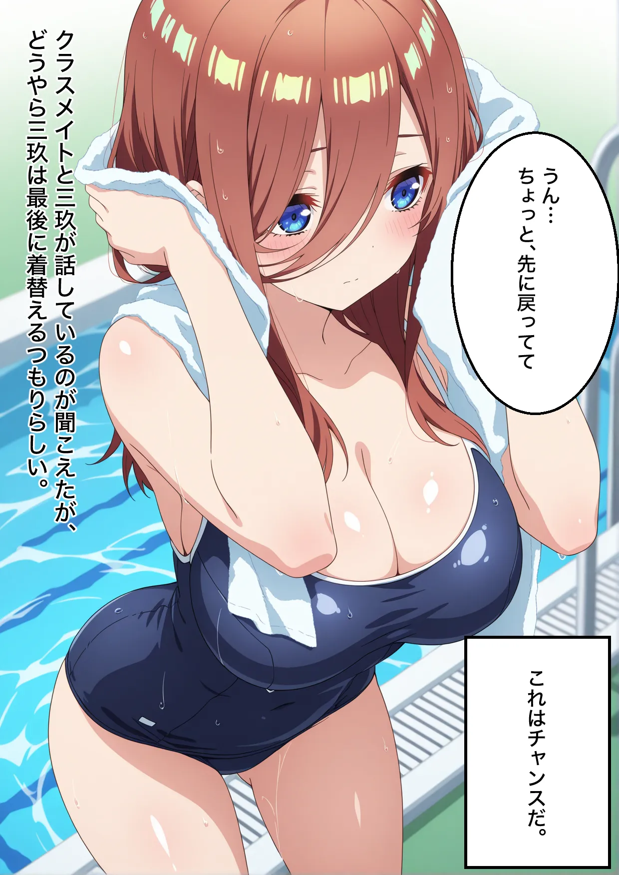 美少女五姉妹のクールな三女が催●かけられてチンポで堕ちる話【中野三玖】 - 25ページ