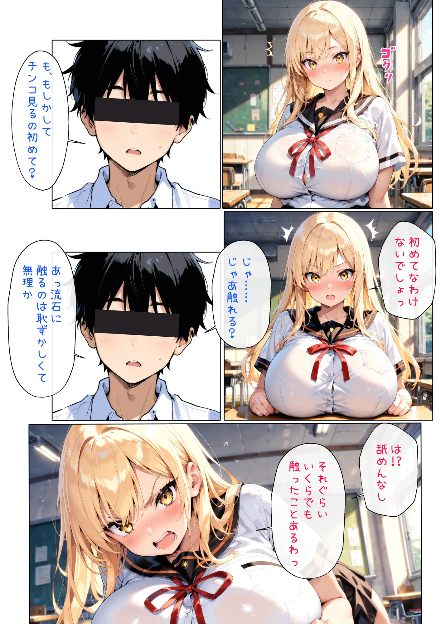 ギャルと二人きりで補習を受けたら、そりゃエロいことになる - 9ページ