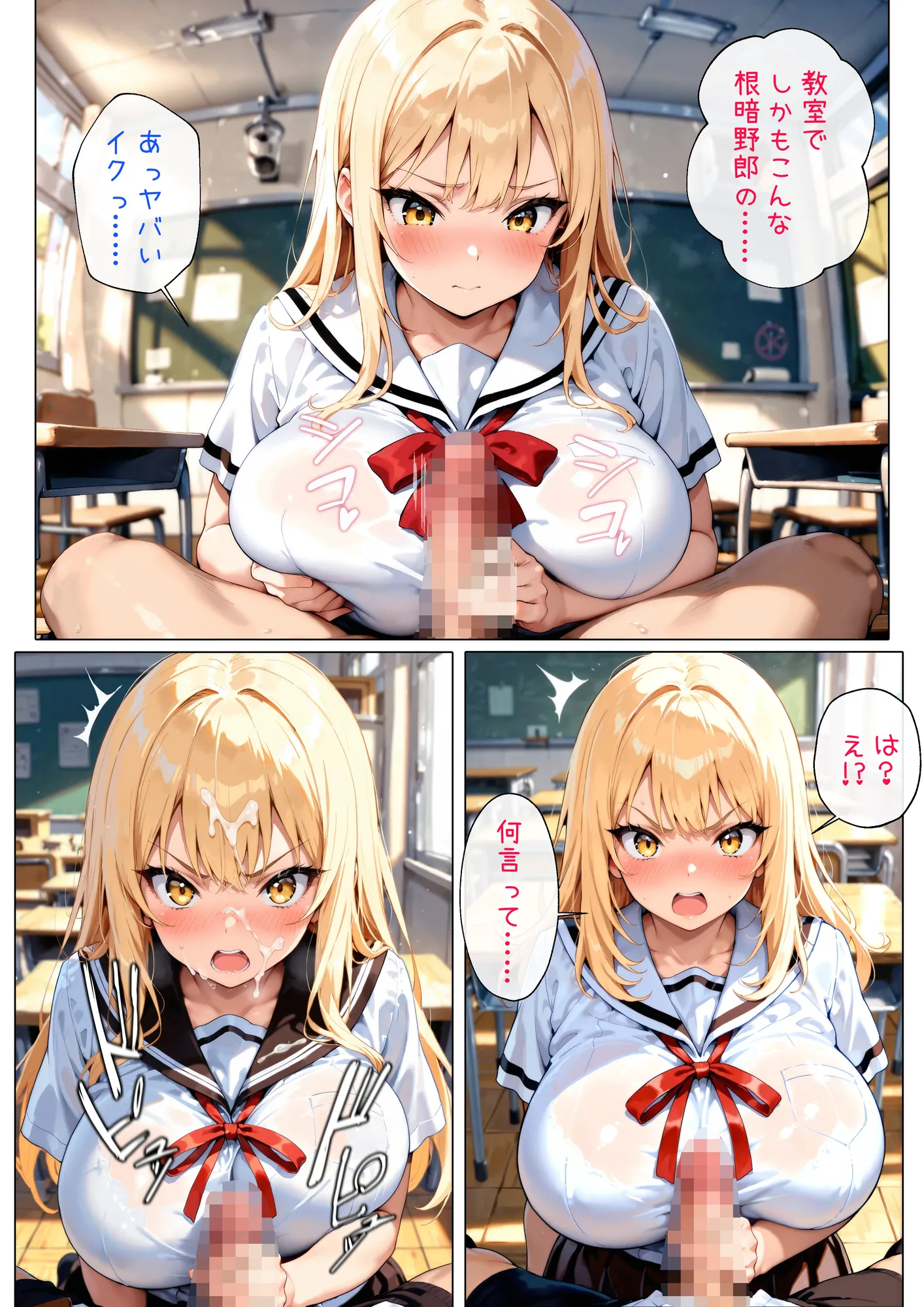 ギャルと二人きりで補習を受けたら、そりゃエロいことになる - 11ページ