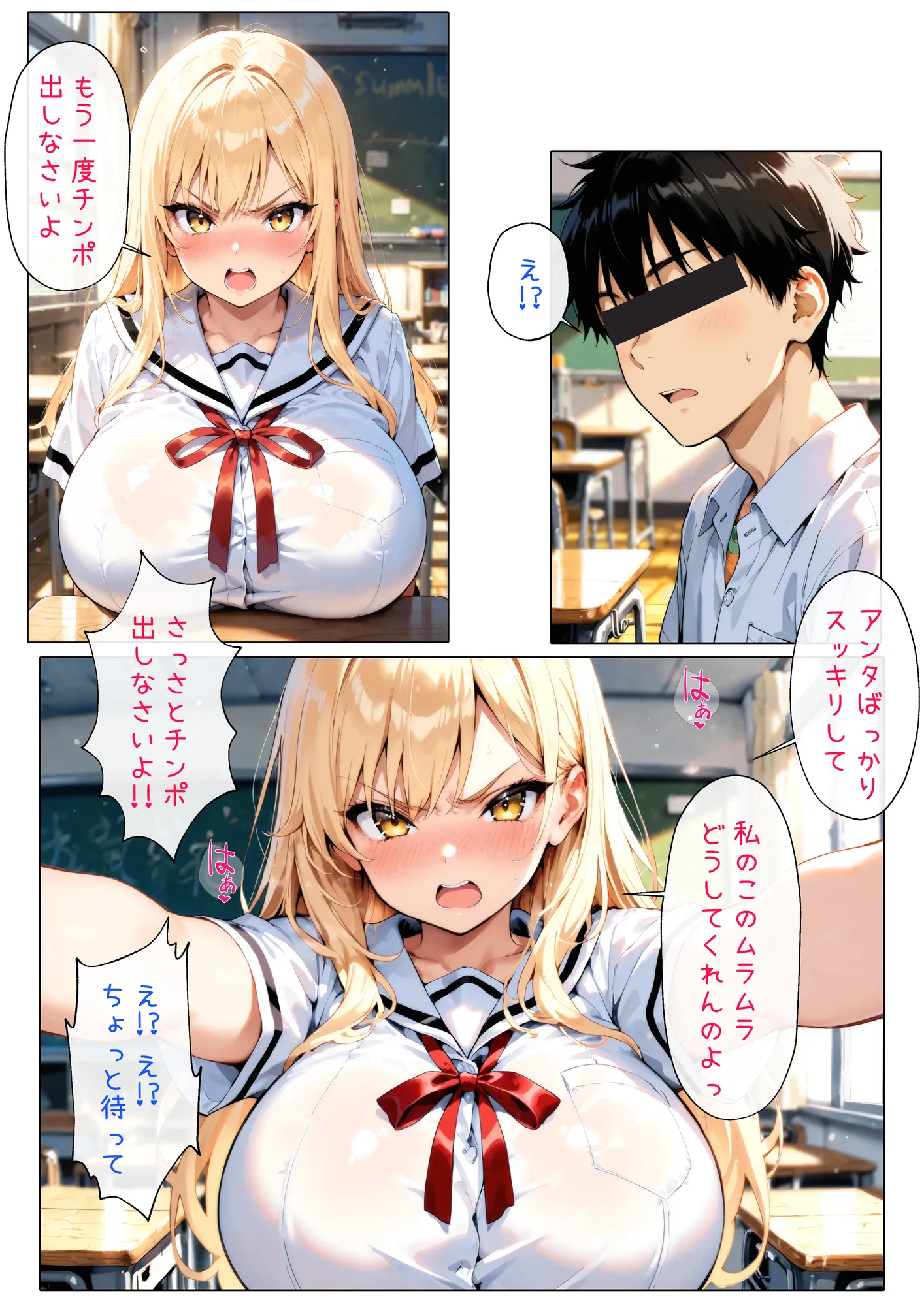 ギャルと二人きりで補習を受けたら、そりゃエロいことになる - 14ページ