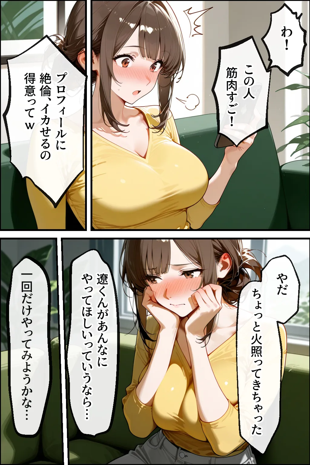 寝取らせマッチングにハマった妻 - 9ページ