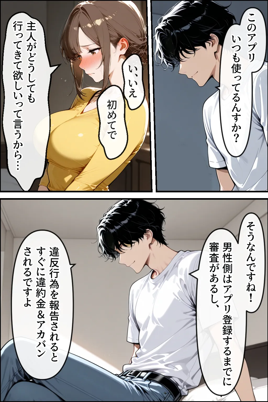 寝取らせマッチングにハマった妻 - 14ページ