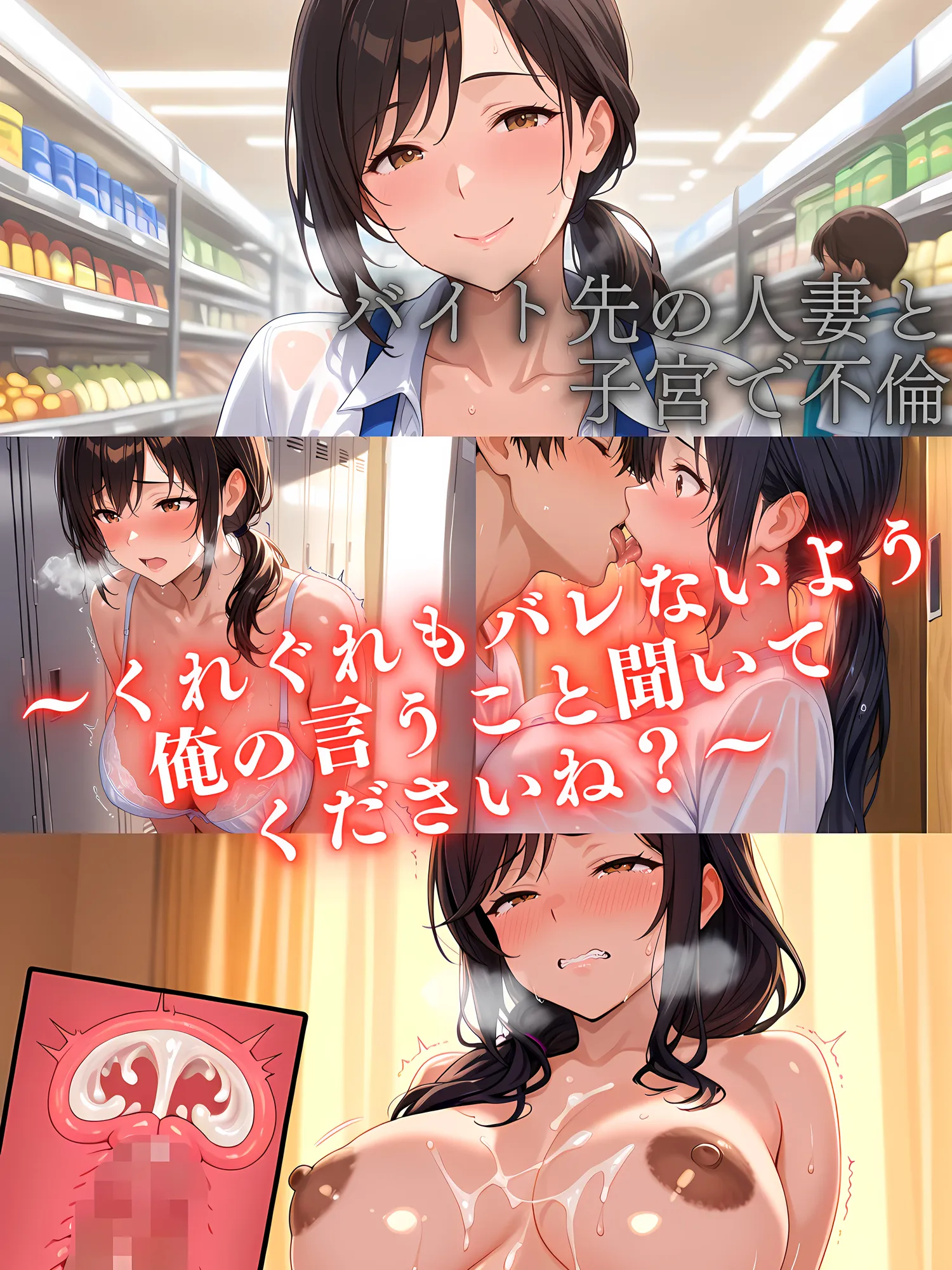 バイト先の人妻と子宮で不倫〜くれぐれもバレないよう俺の言うこと聞いてくださいね?〜 - 12ページ