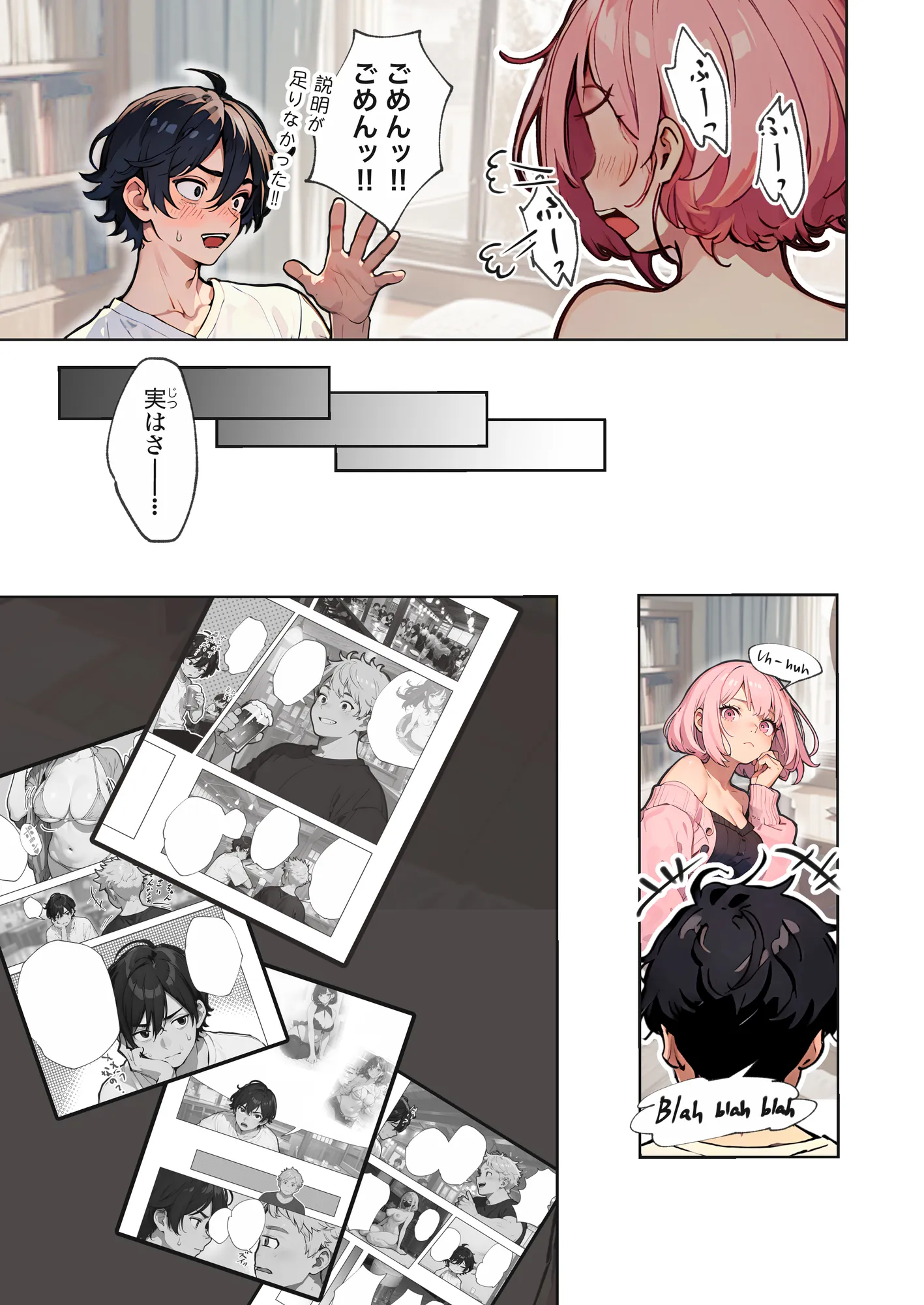 巨乳ガチャ当てちゃいました。〜幼なじみの急成長した乳圧で脳もチ◯コも壊された話〜 - 9ページ