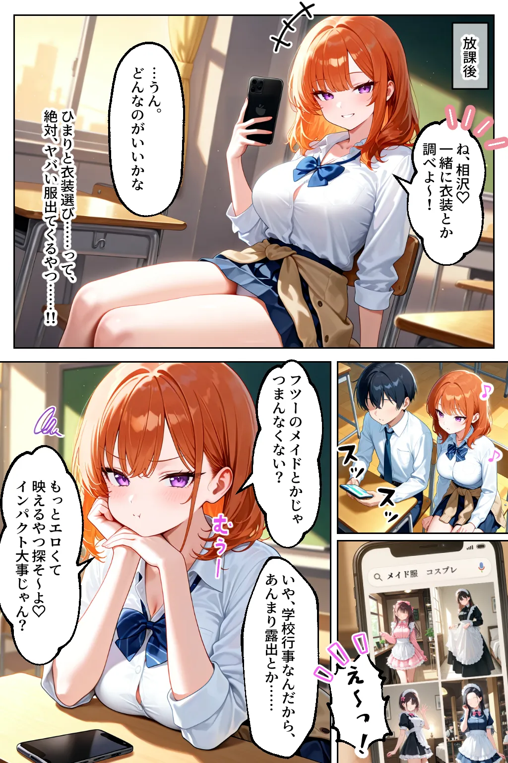 家出してきたクラスの人気ギャルが彼女になったら文化祭で何度も中出しHさせてくれた話 - 6ページ