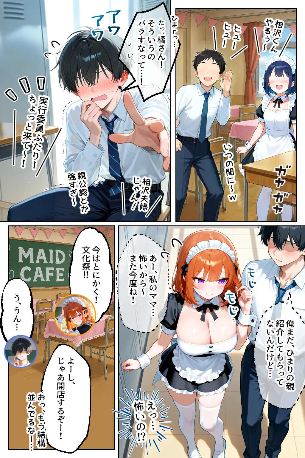 家出してきたクラスの人気ギャルが彼女になったら文化祭で何度も中出しHさせてくれた話 - 10ページ