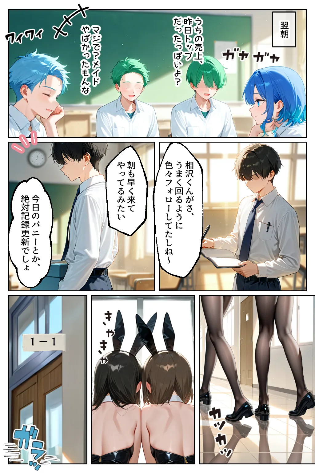 家出してきたクラスの人気ギャルが彼女になったら文化祭で何度も中出しHさせてくれた話 - 28ページ