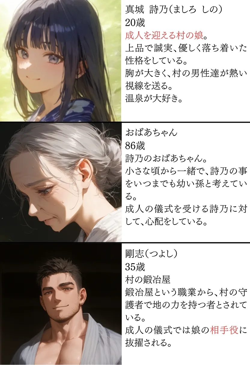 日本の奇習〜初露滴浴の宴編〜 - 1ページ