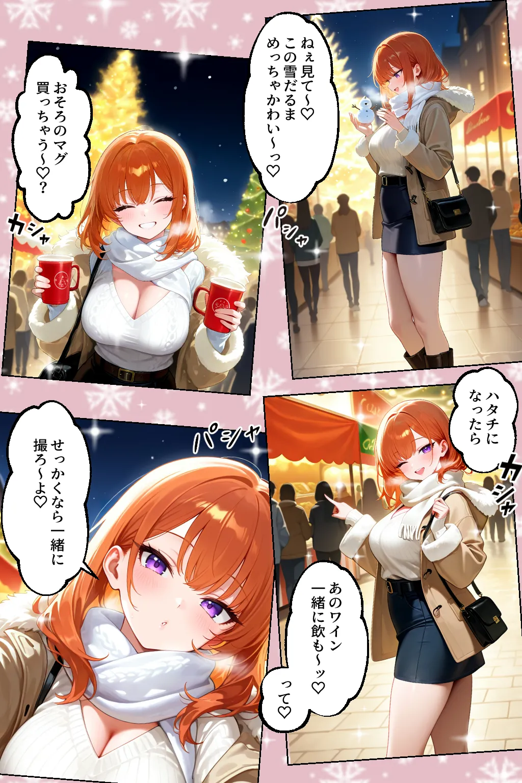 家出してきたクラスの人気ギャルが彼女になったらクリスマスに何度も中出しHさせてくれた話 - 20ページ