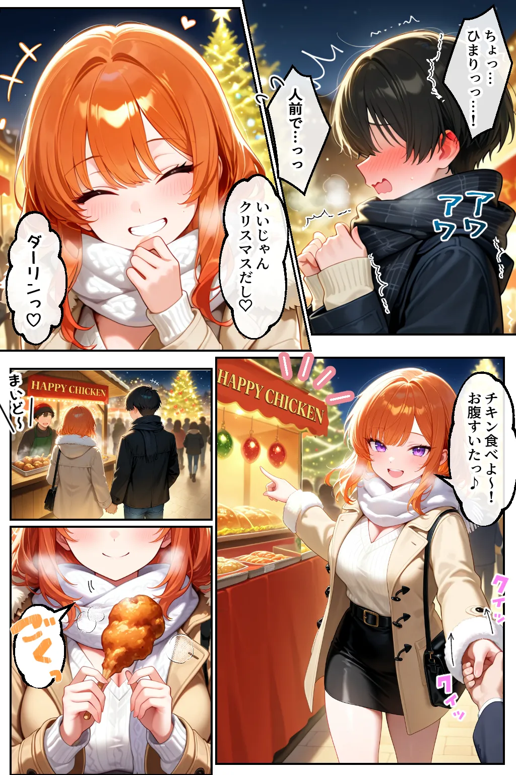 家出してきたクラスの人気ギャルが彼女になったらクリスマスに何度も中出しHさせてくれた話 - 22ページ