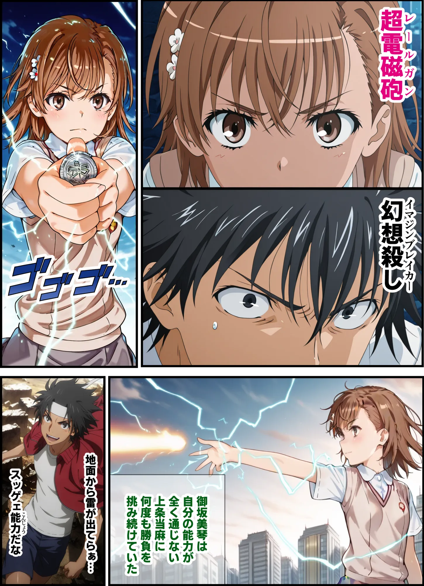 御〇美琴と食〇操祈のいちゃラブトーマ争奪戦…ラブラブ初体験から子宮堕ちイキ潮大洪水まで - 11ページ