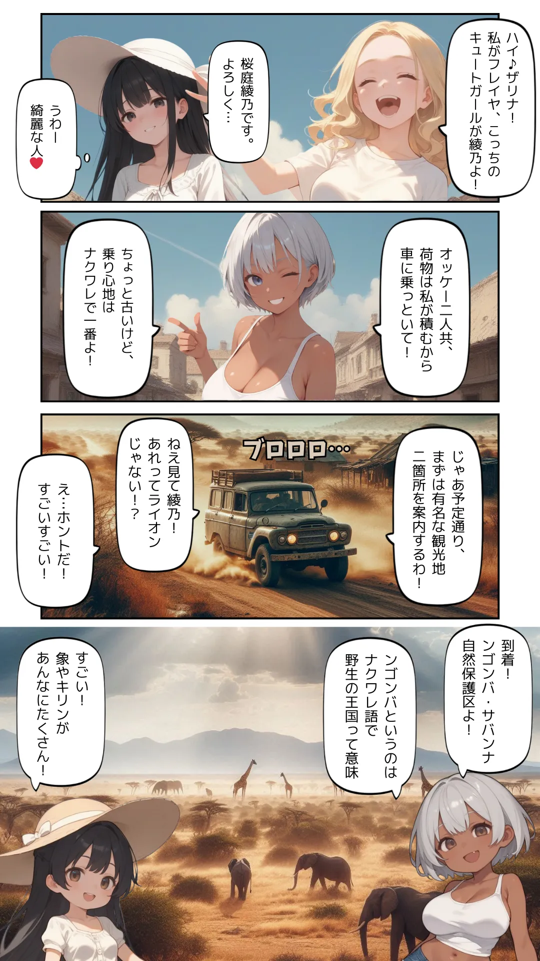 現地ガイドに騙されて〜貧困国で監禁レ●プされる日本と北欧の旅行大好きJD〜 - 2ページ