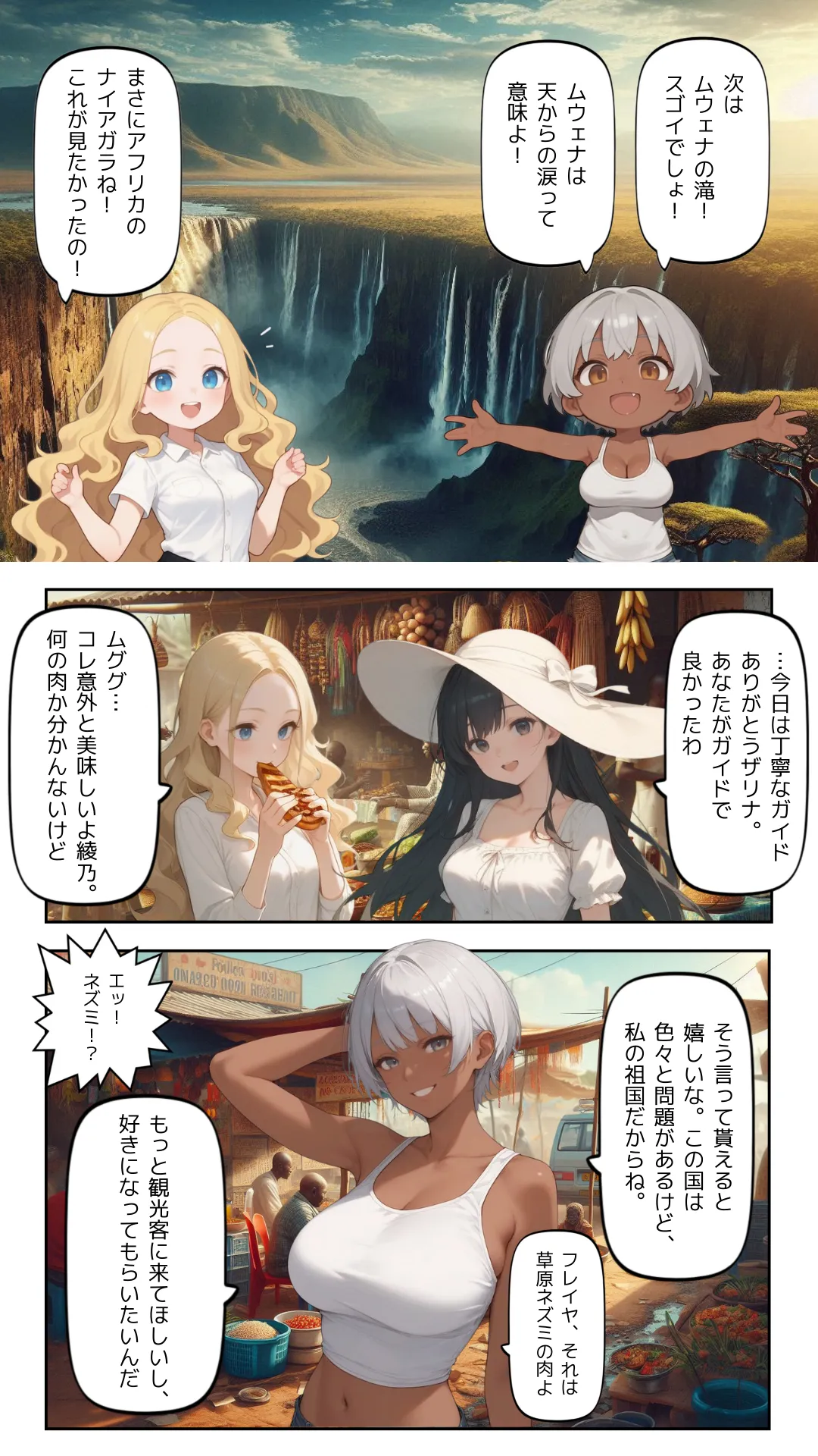 現地ガイドに騙されて〜貧困国で監禁レ●プされる日本と北欧の旅行大好きJD〜 - 3ページ