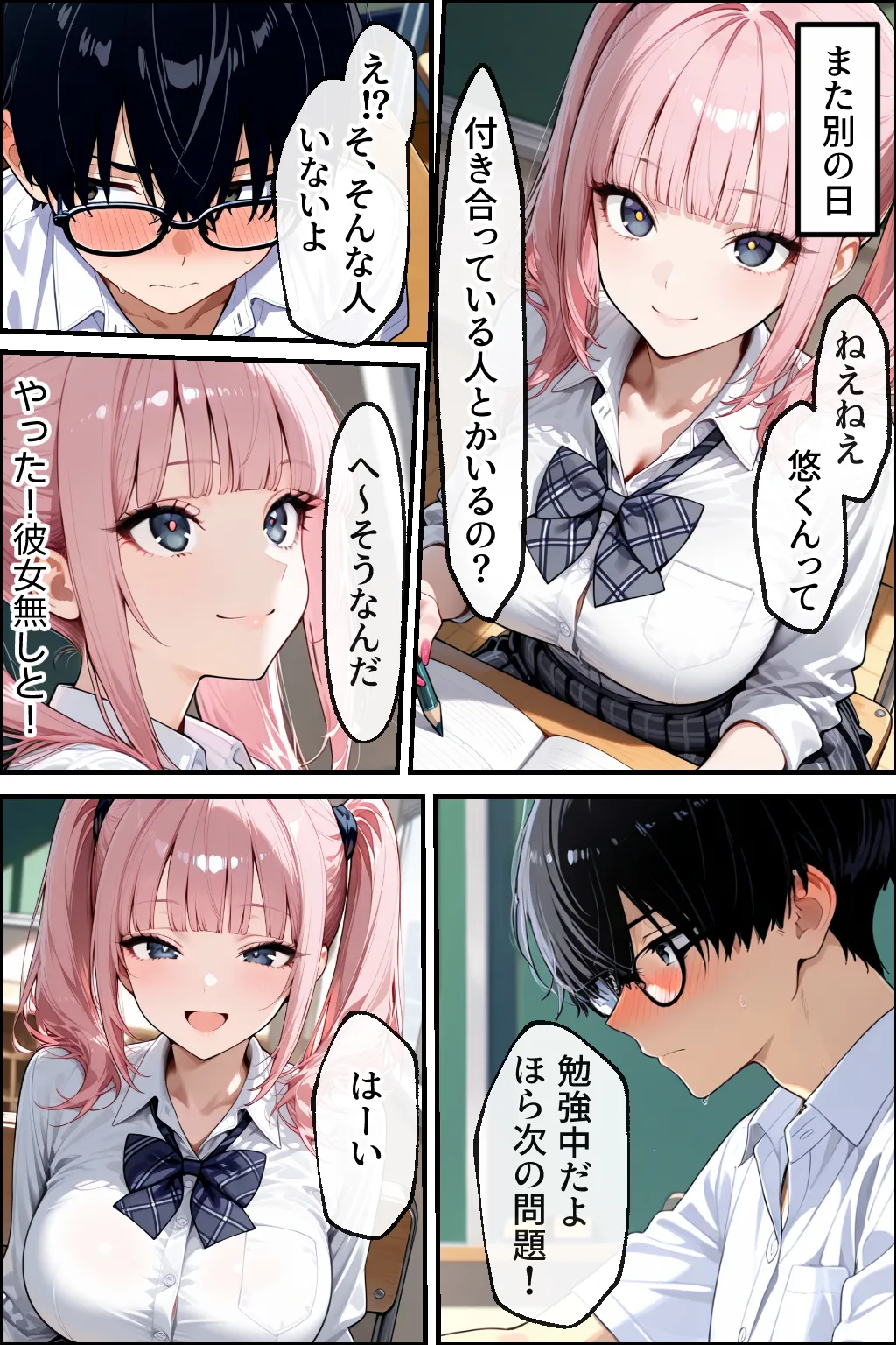 勉強のお礼は口実で本当は隣の男子といちゃらぶセックスしたいギャル - 12ページ