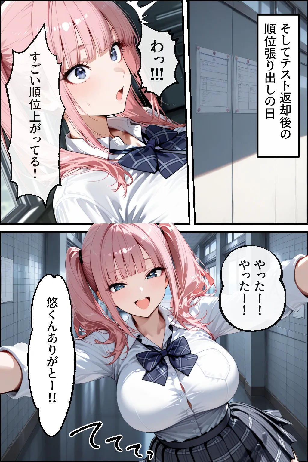 勉強のお礼は口実で本当は隣の男子といちゃらぶセックスしたいギャル - 14ページ