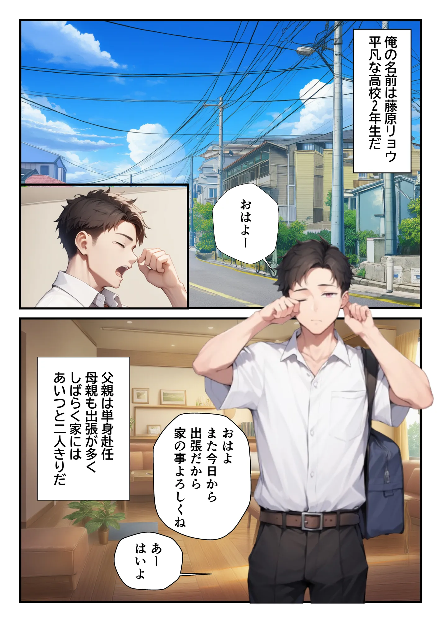 俺を無視する妹を痴●から助けたら童貞卒業させてくれた話 - 1ページ