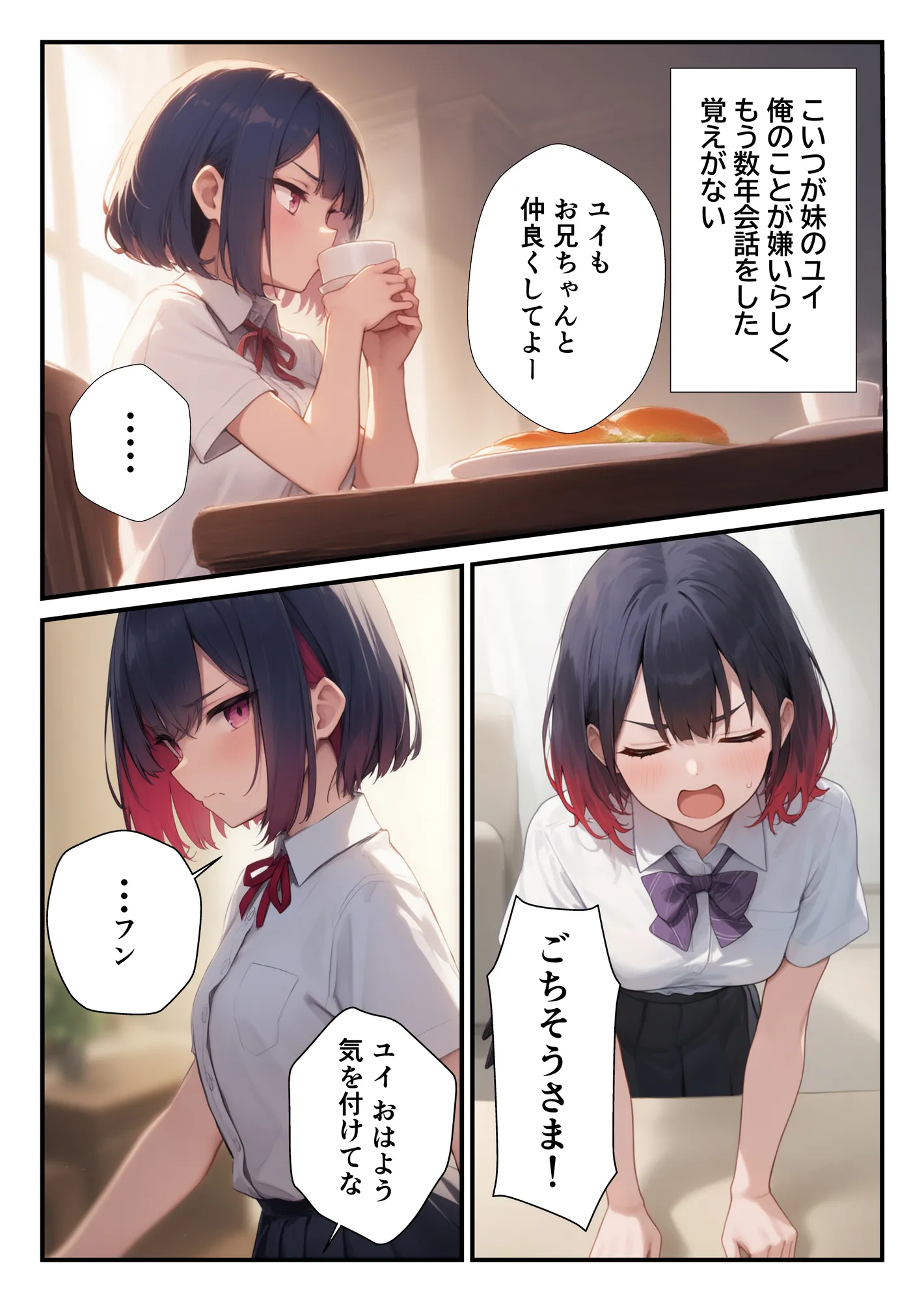 俺を無視する妹を痴●から助けたら童貞卒業させてくれた話 - 12ページ