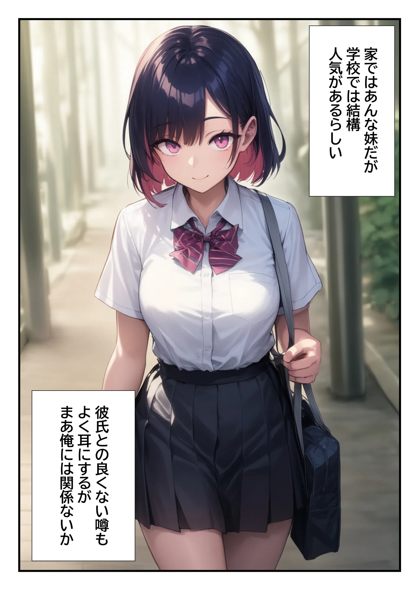 俺を無視する妹を痴●から助けたら童貞卒業させてくれた話 - 28ページ