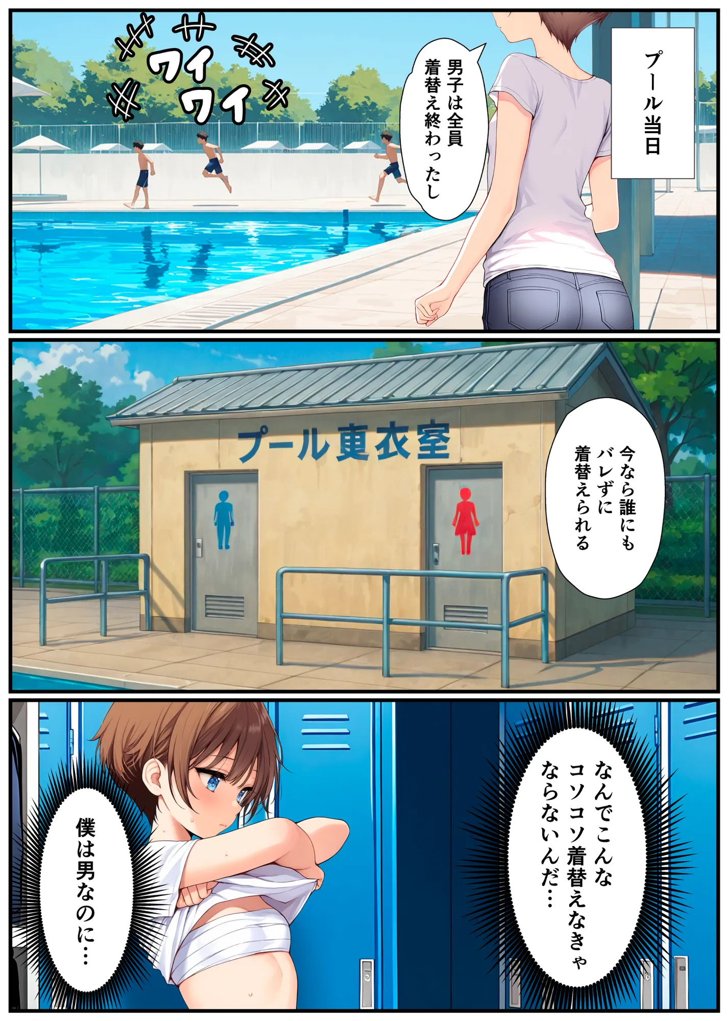 子宮誕生〜女の子になった体でセックスに溺れる学校生活〜 - 5ページ