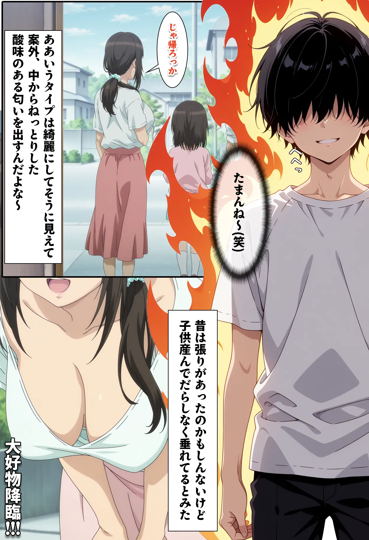 隣家に越してきた巨乳レス妻!!いただきます - 4ページ