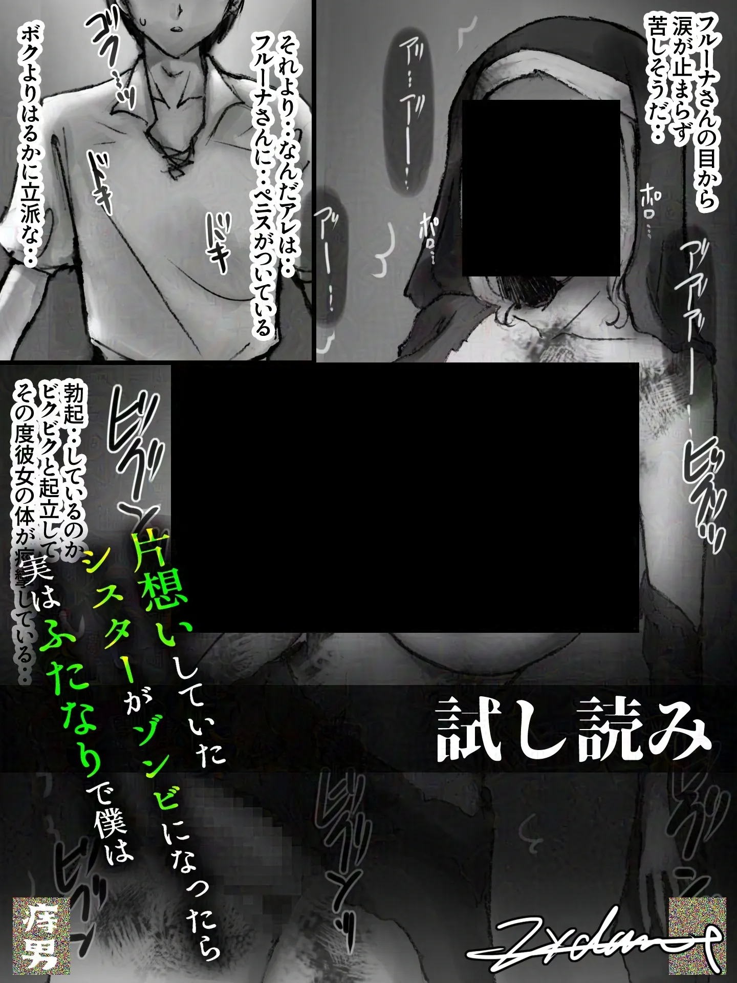 片想いしていたシスターがゾンビになったら実はふたなりで僕は - 11ページ